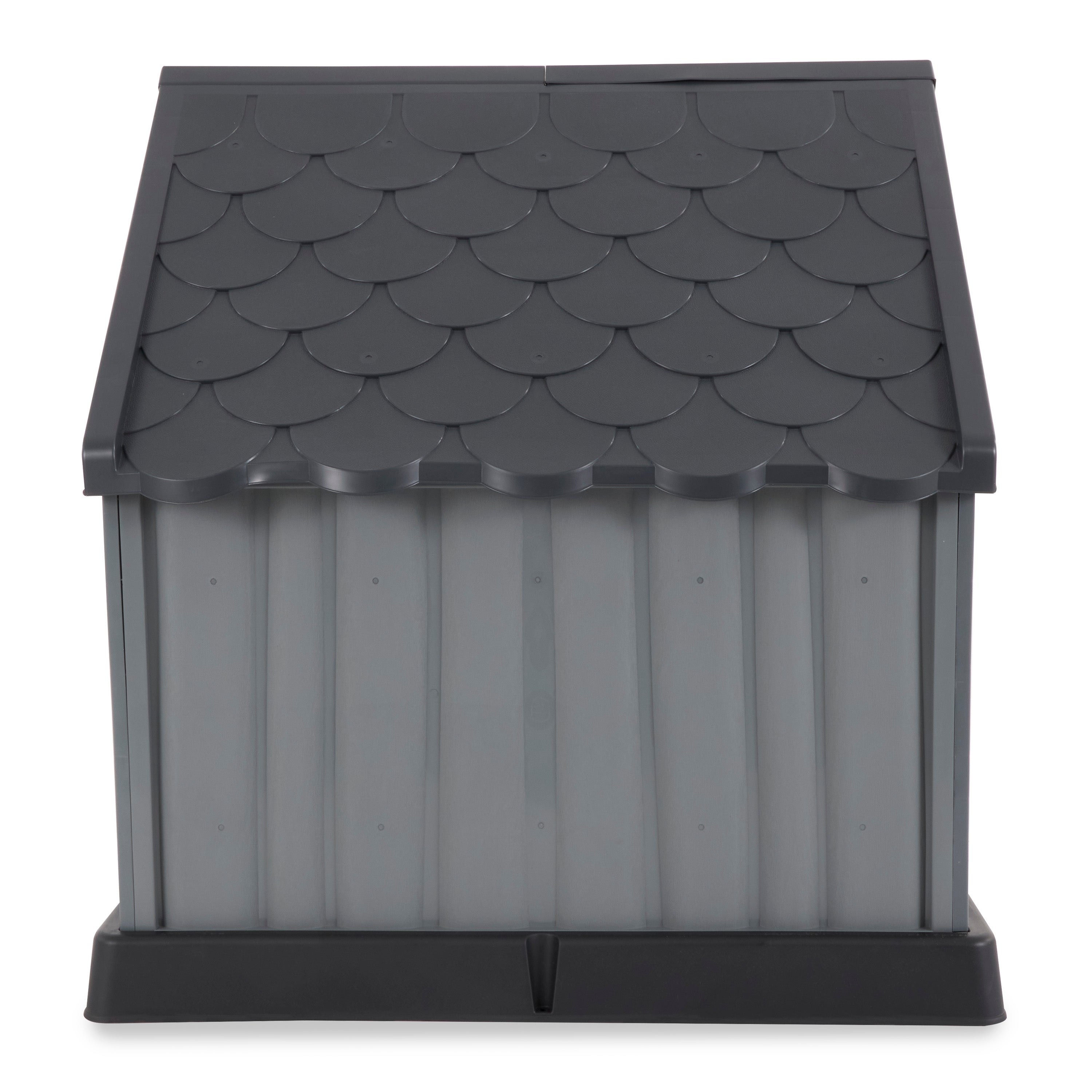 Ram Quality Products Outdoor Pet House Large Waterproof Dog Kennel Shelter, Gray - Smart-nests