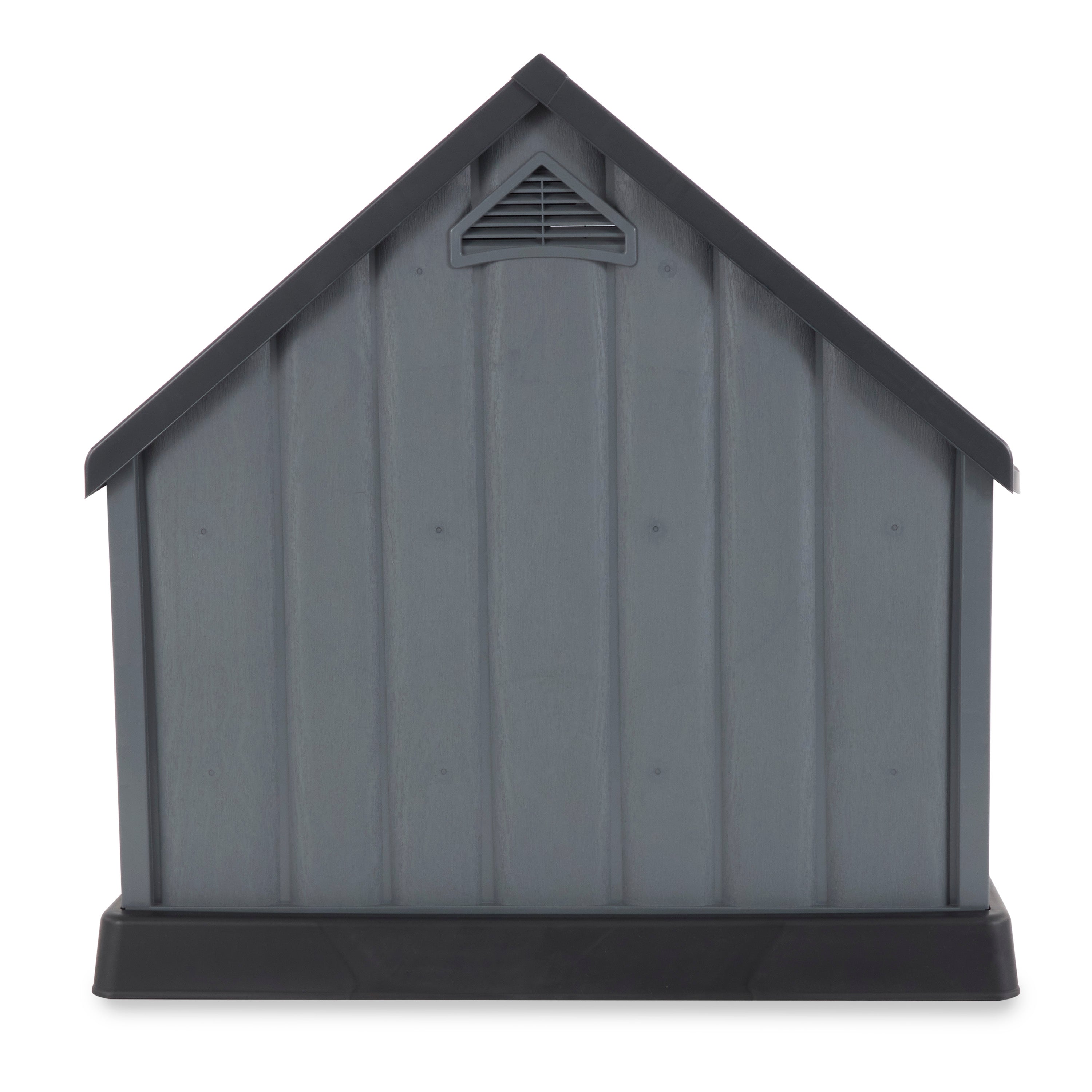 Ram Quality Products Outdoor Pet House Large Waterproof Dog Kennel Shelter, Gray - Smart-nests