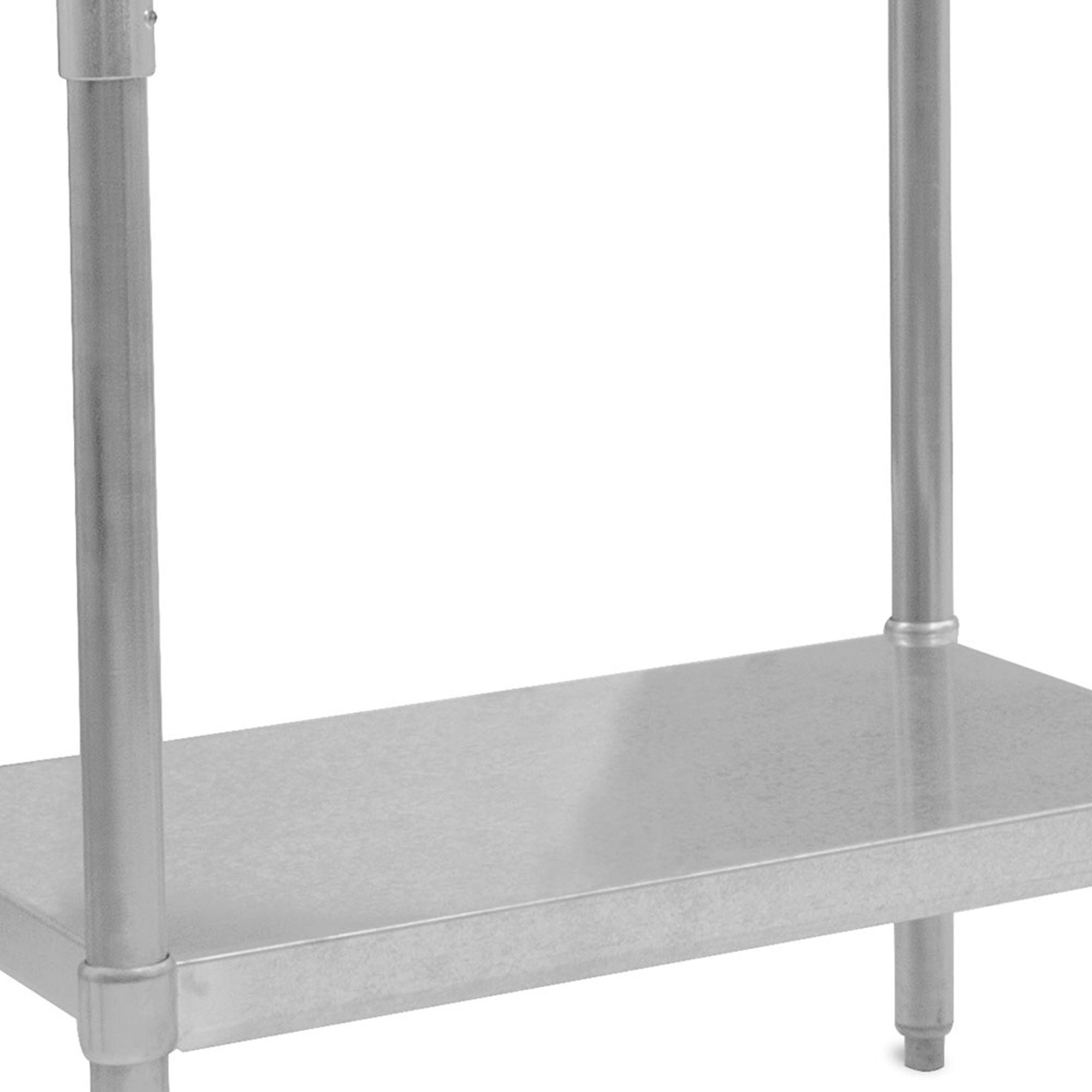 John Boos Maple Wood Top Work Table with Adjustable Lower Shelf, 36 x 24 x 1.5" - Smart-nests
