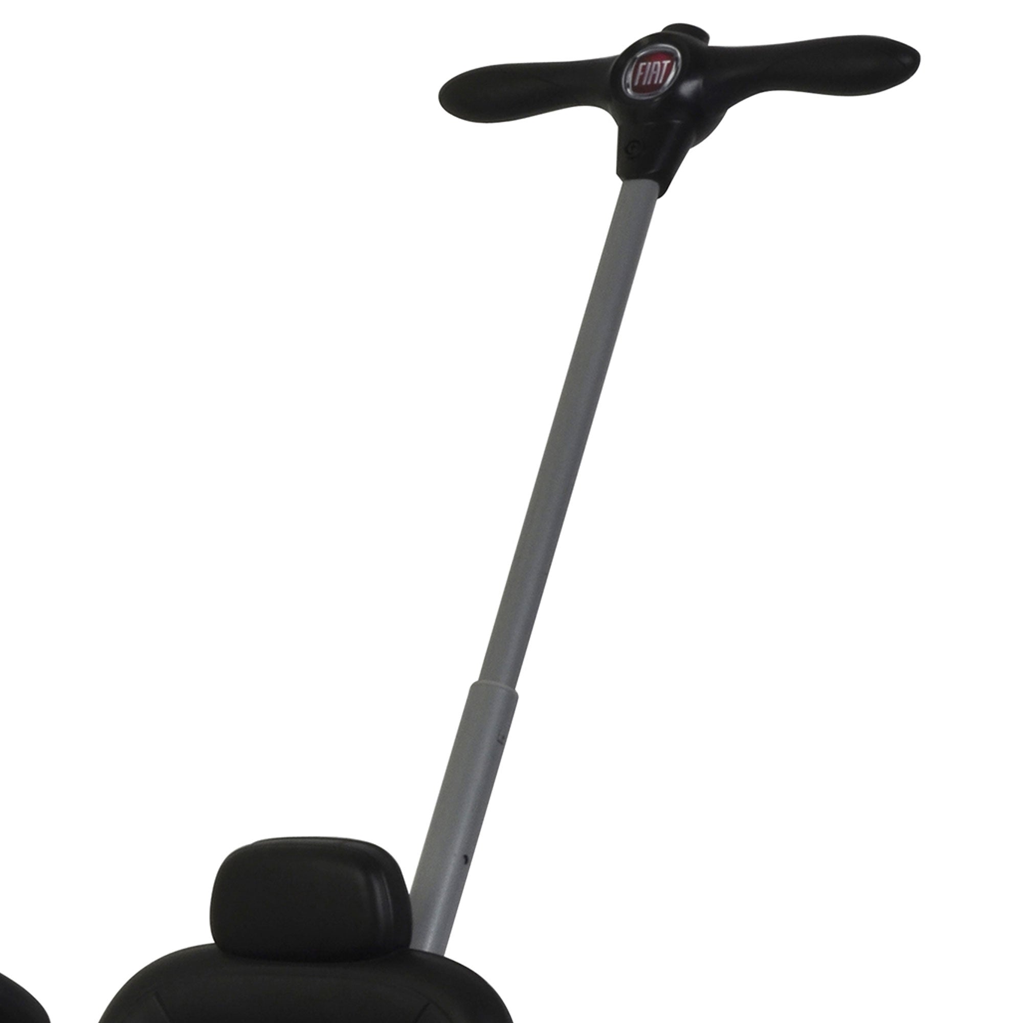 Best Ride On Cars 2-n-1 Fiat 500 Model Baby Toddler Toy Push Car Stroller, White - Smart-nests