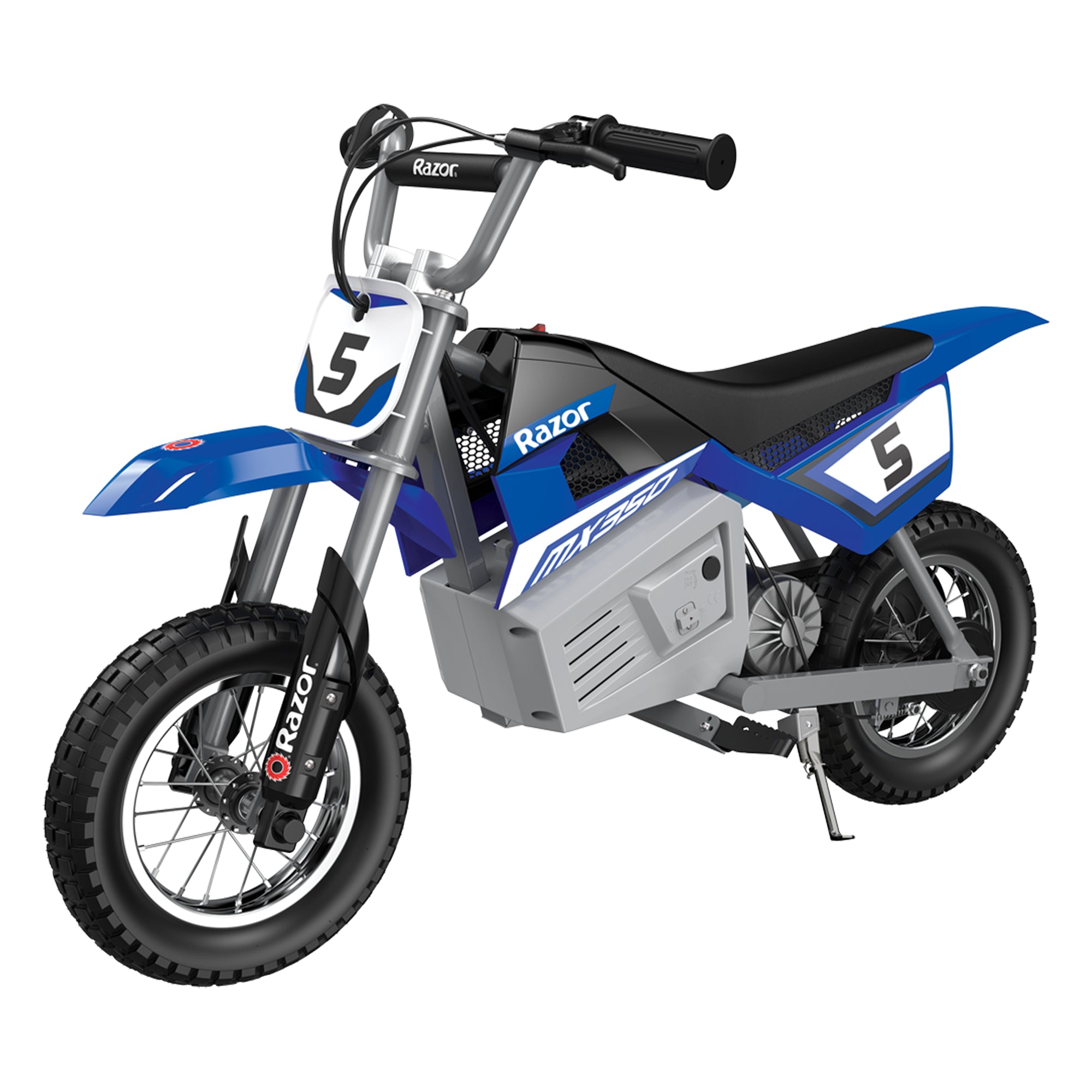 Razor MX350 Dirt Rocket 24V Electric Toy Motocross Motorcycle Dirt Bike, Blue - Smart-nests