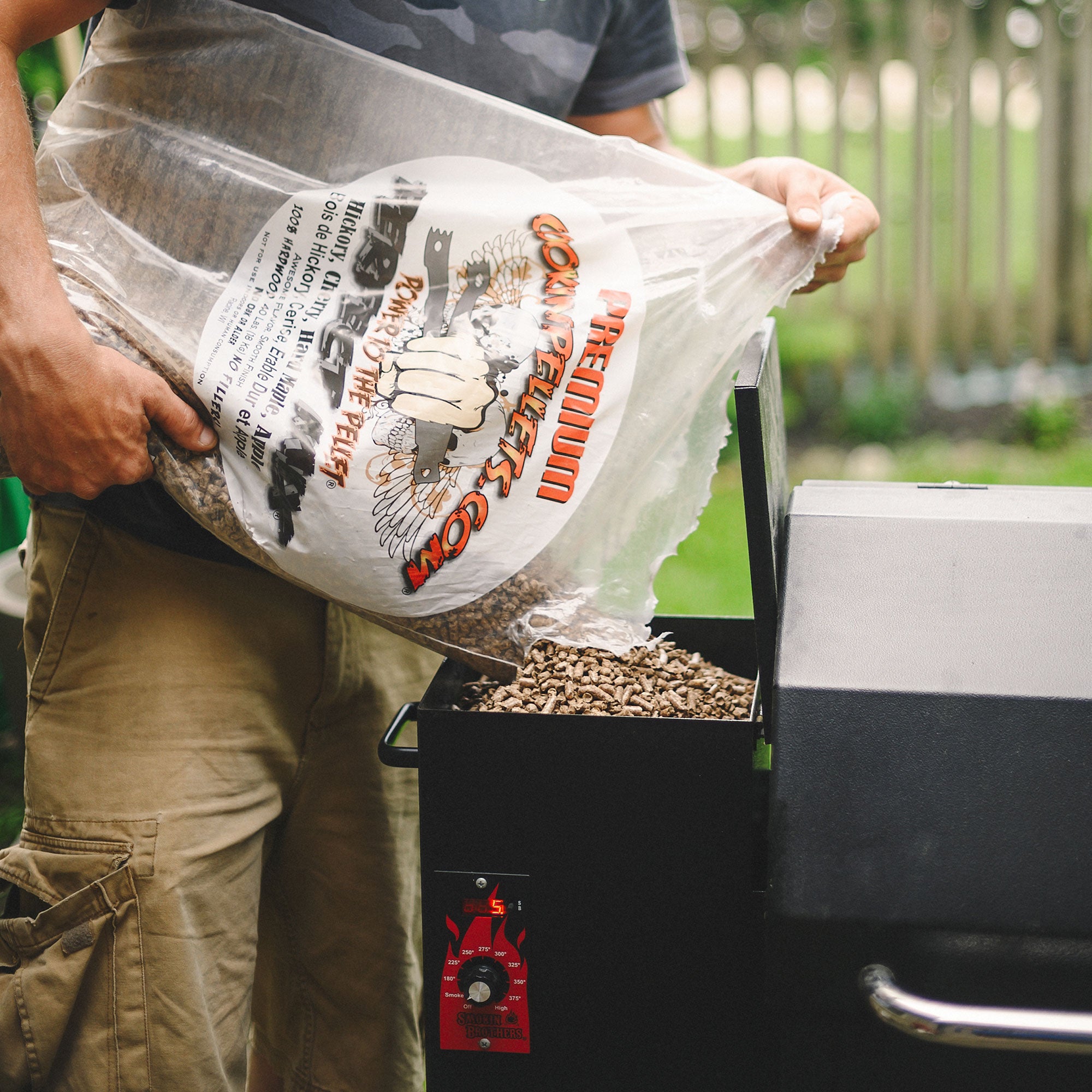 CookinPellets Longhorn Blend Mesquite, Cherry, Maple Wood Pellets, 40 Lb Bag - Smart-nests