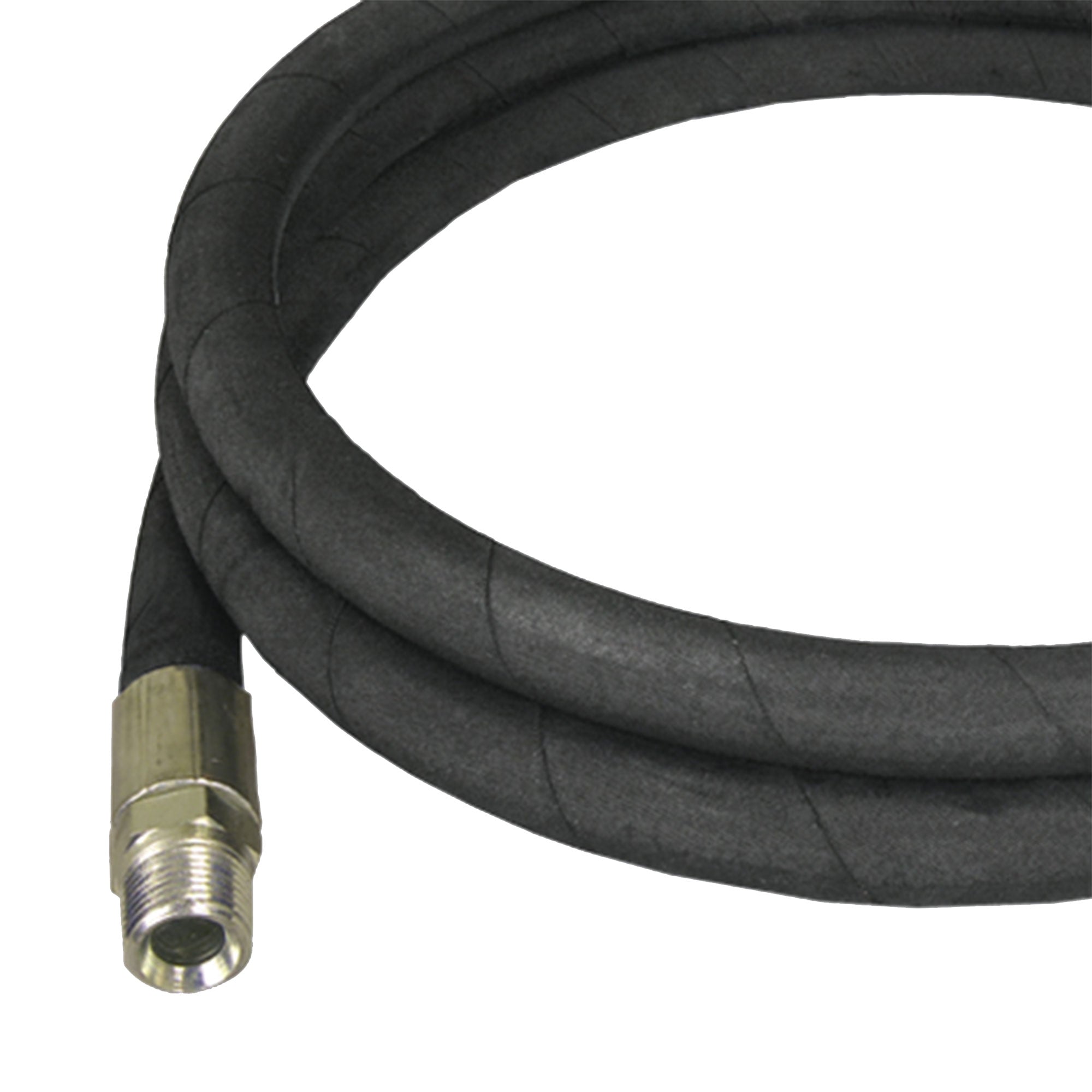 Apache 98398250-C 3/8 Inch x 96 Inch Hydraulic Hose, Male x Male Assembly, Black - Smart-nests