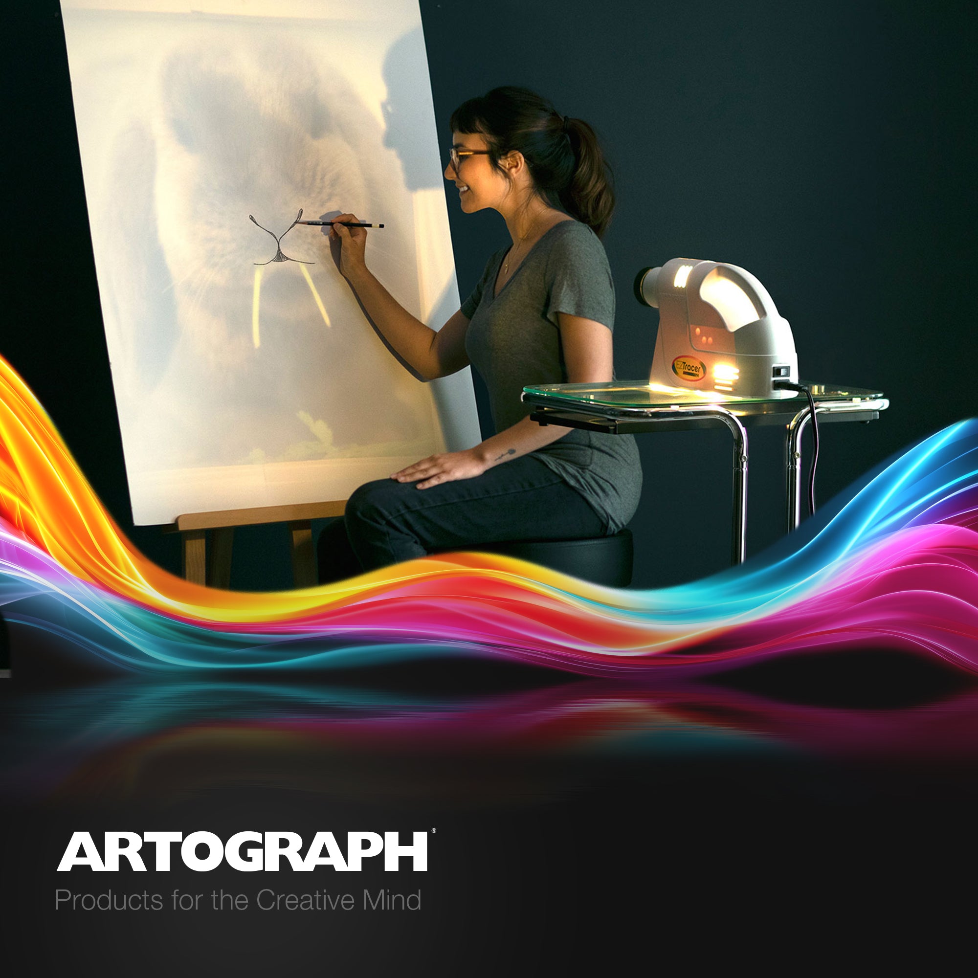 Artograph EZ Tracer Opaque Art Projector, Picture Enlarger for Tracing & Drawing - Smart-nests