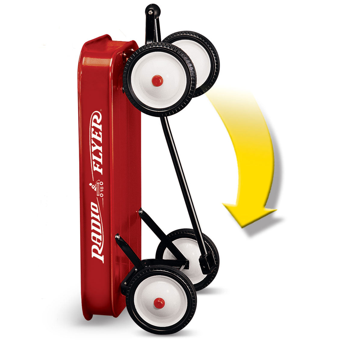 Radio Flyer 18Z 10 Inch Steel Wheels Timeless Classic Design Kids Red Wagon - Smart-nests