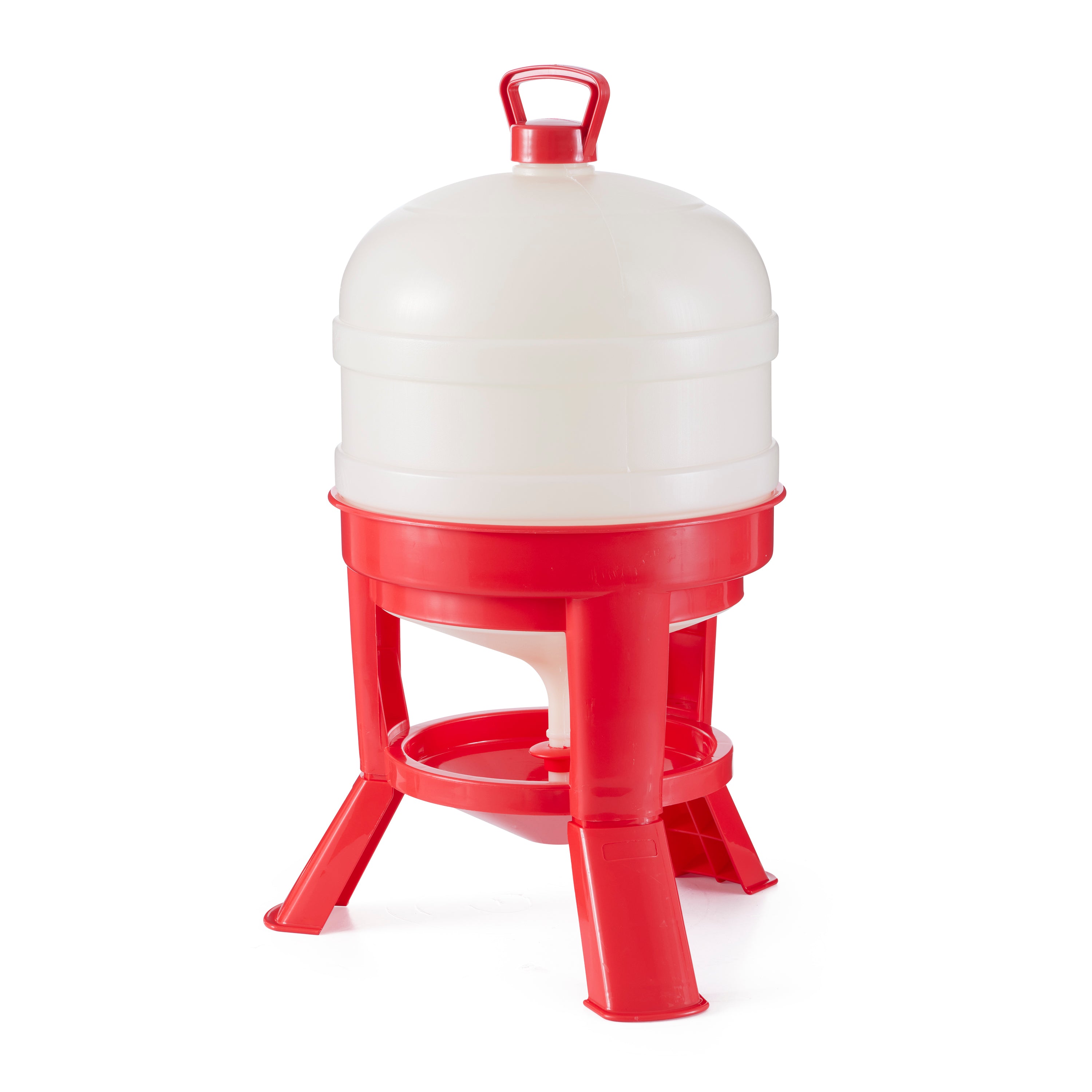 Little Giant 8 Gallon Tank Heavy Duty Poultry Chicken Gravity Waterer (2 Pack)