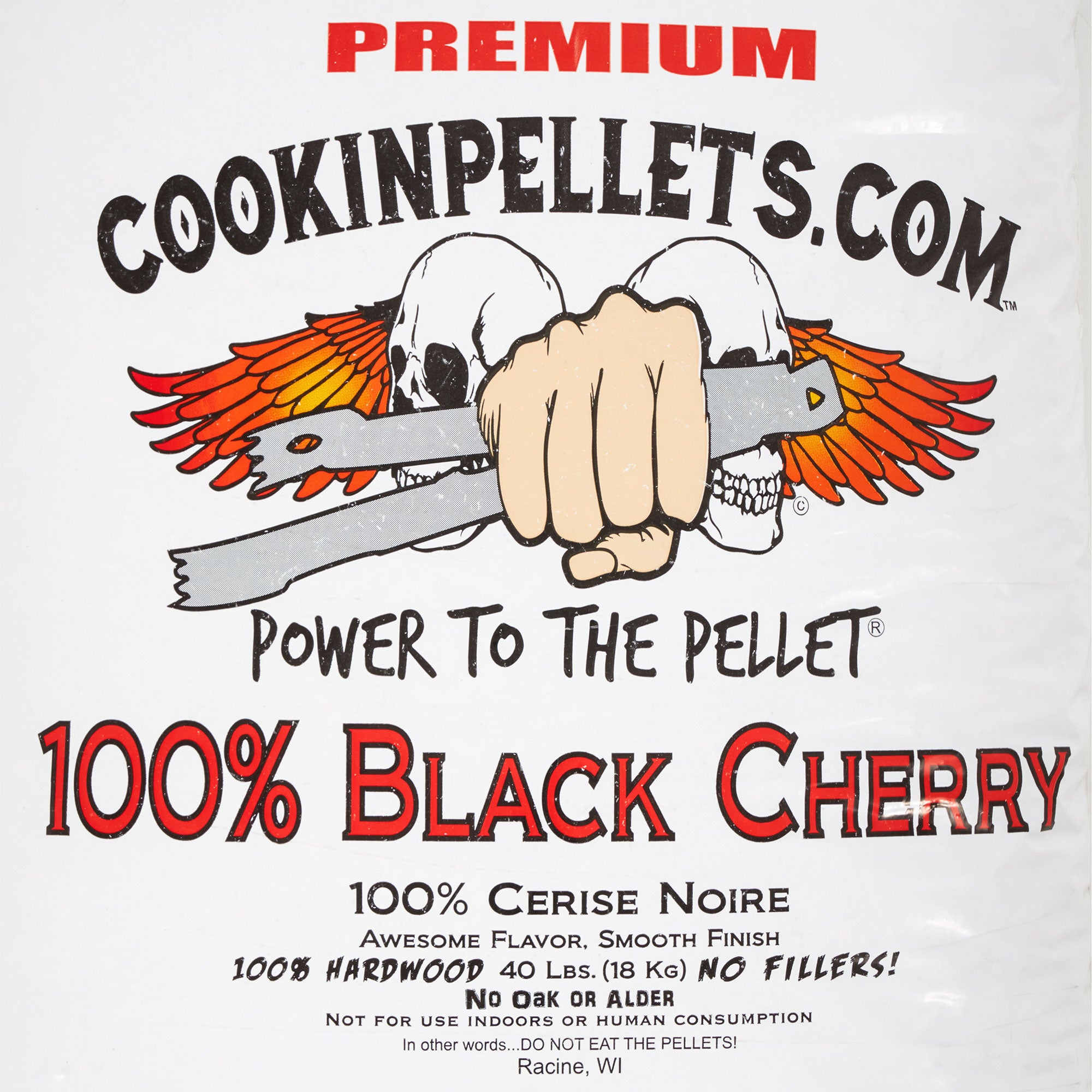 CookinPellets 40 Pound Black Cherry Grill Smoker Hardwood Wood Pellets (2 Pack) - Smart-nests
