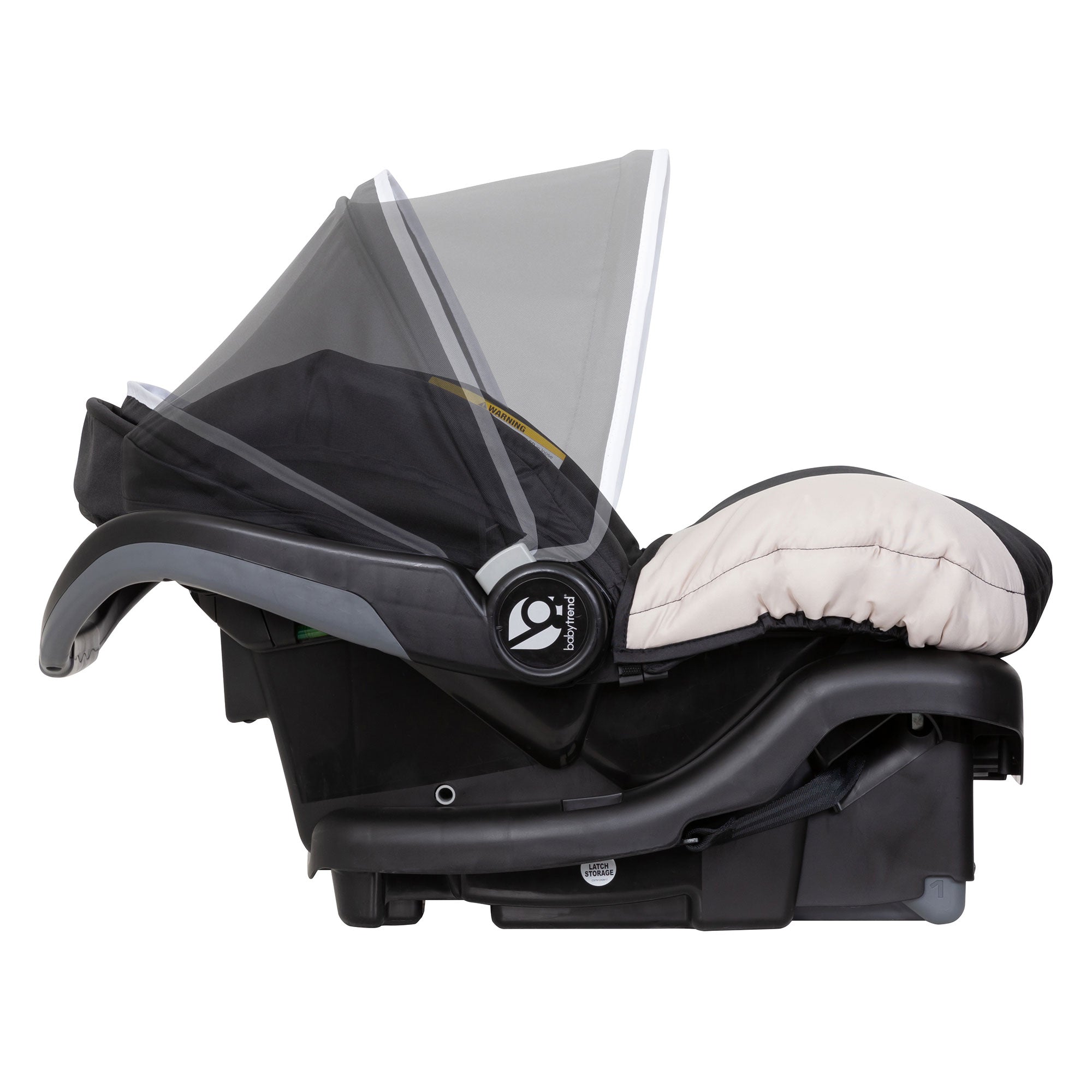 Baby Trend Ally Newborn Baby Infant Car Seat Travel System with Cover, Khaki - Smart-nests