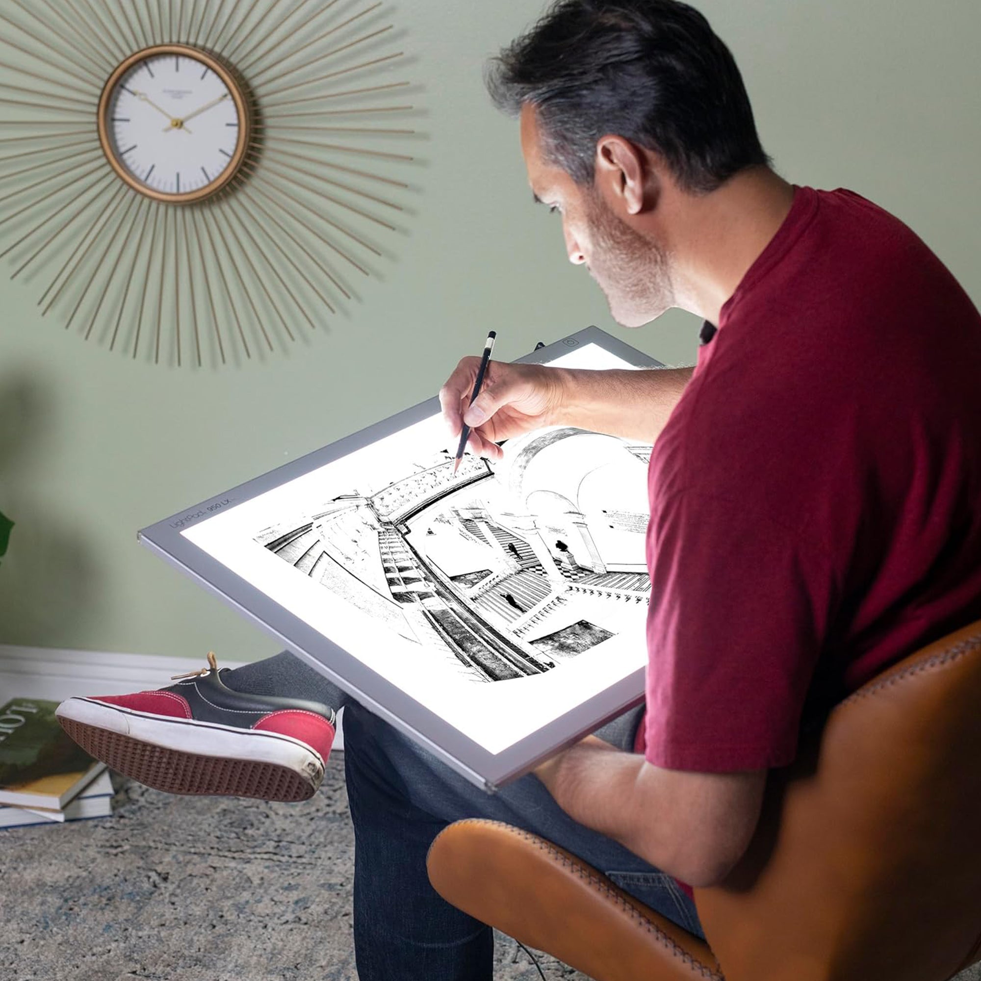 Artograph LightPad 950 LX  24" x 17" Dimmable LED Light Box for Tracing/Drawing - Smart-nests