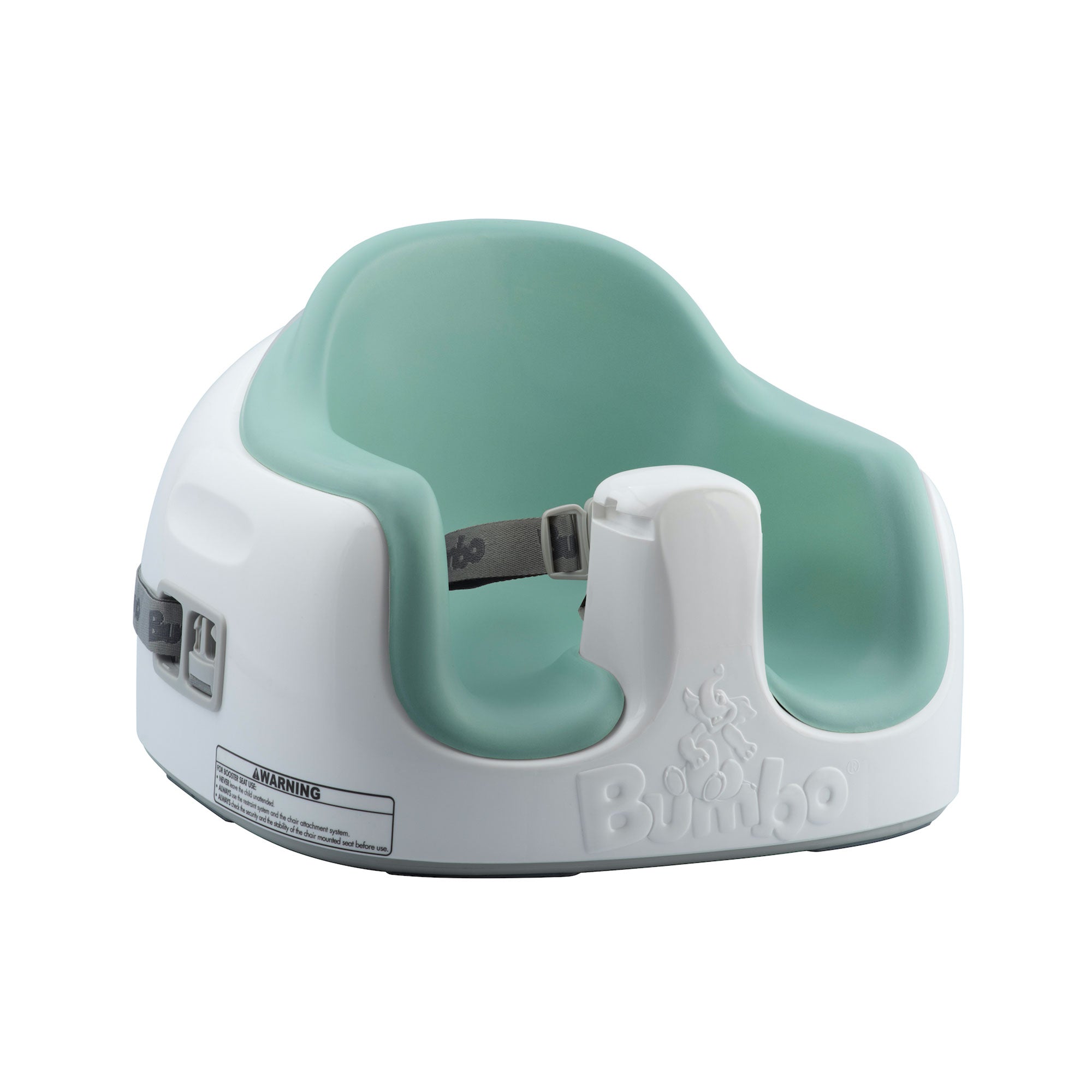 Bumbo Baby Toddler Adjustable 3-in-1 Booster Seat/High Chair & Tray, Hemlock