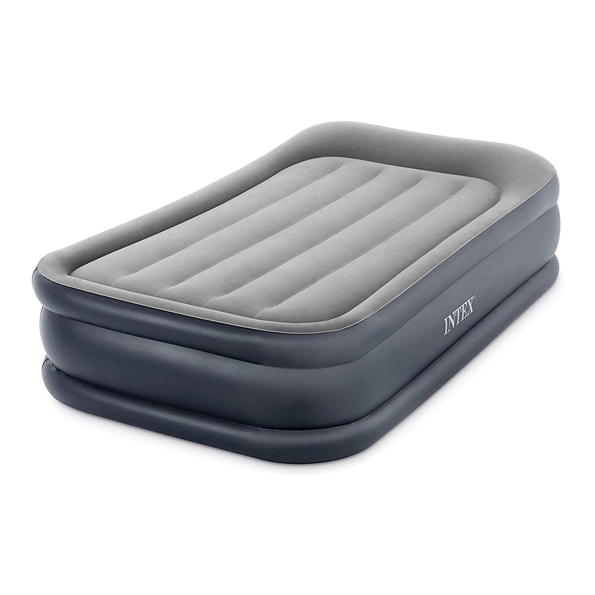 Intex Dura Beam Deluxe Pillow Bed with Built In Pump, Twin - Smart-nests