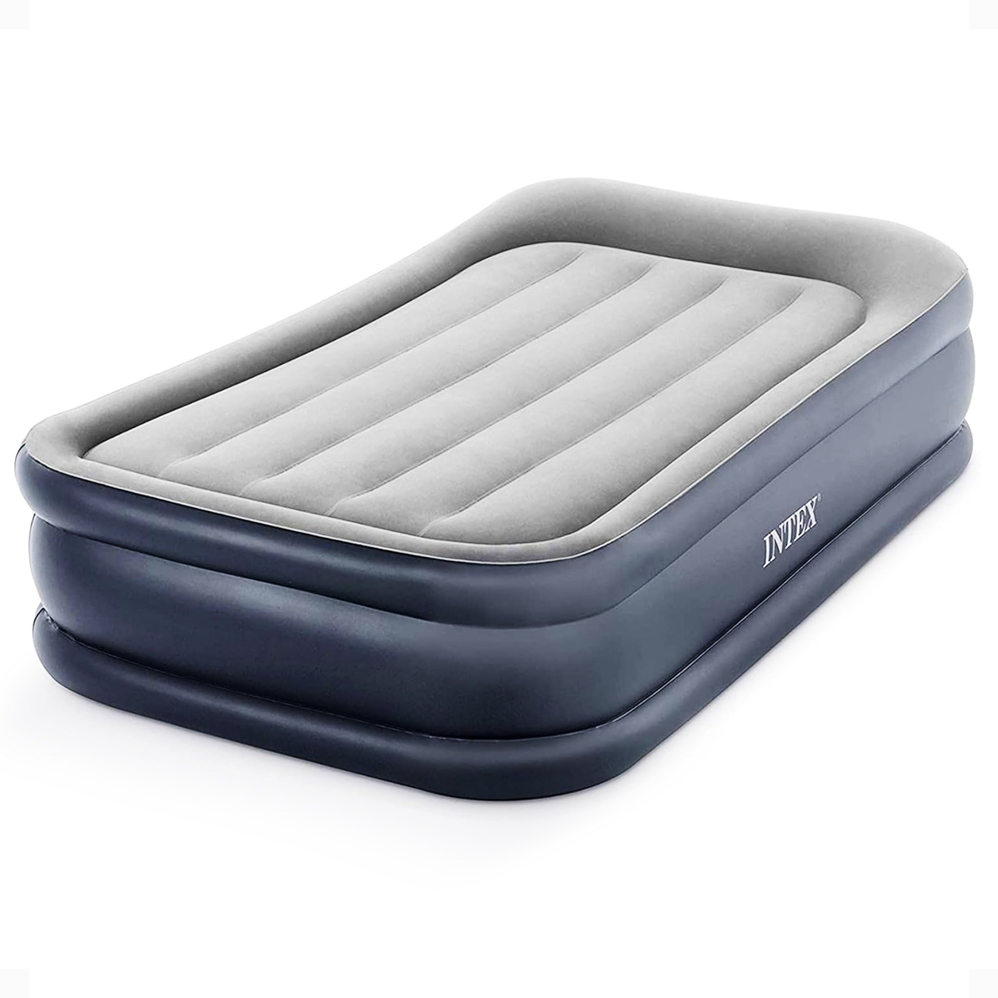 Intex Dura Beam Deluxe Pillow Bed with Built In Pump, Twin - Smart-nests