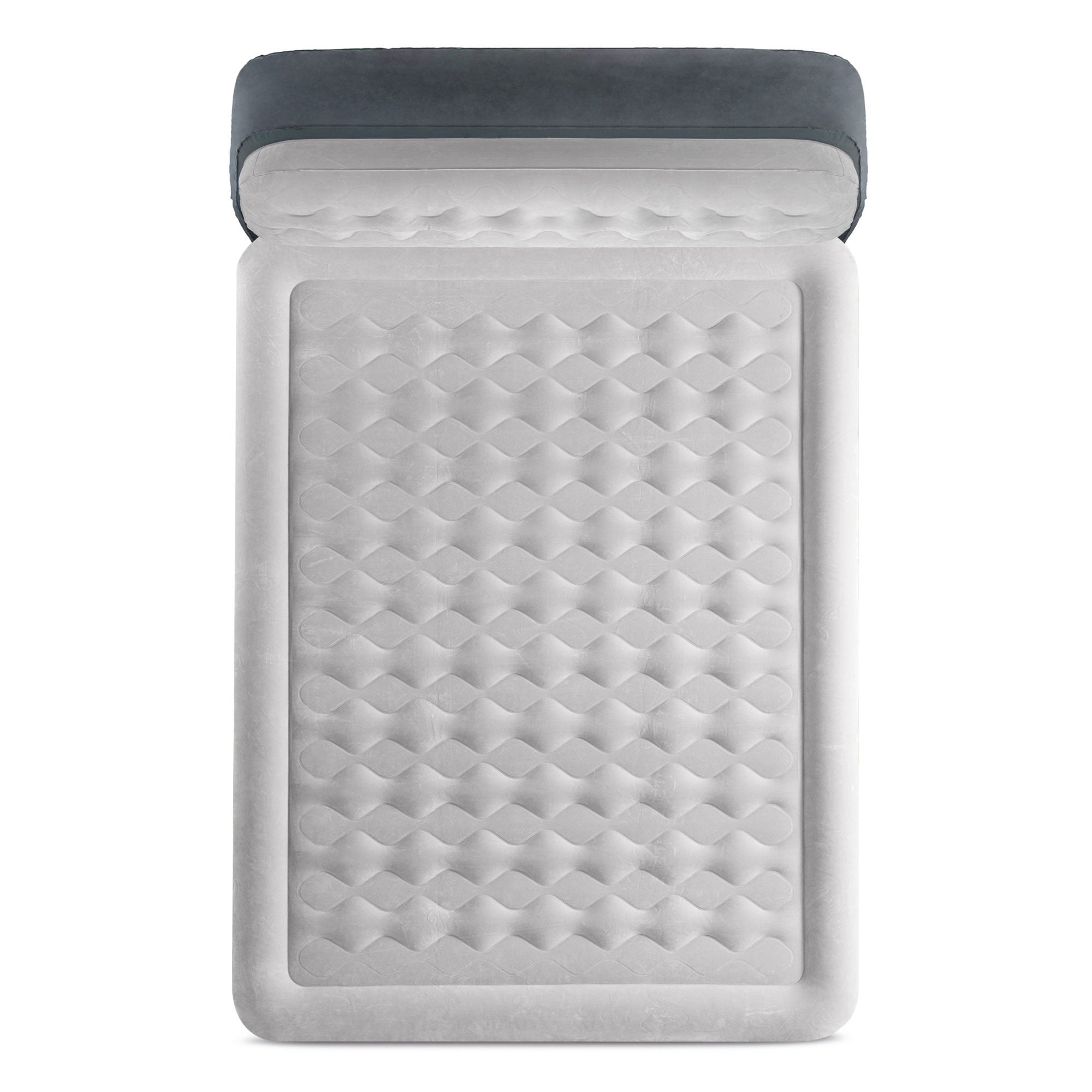 Intex Dura-Beam Deluxe Ultra Plush Headboard Queen Mattress with Built-In Pump - Smart-nests