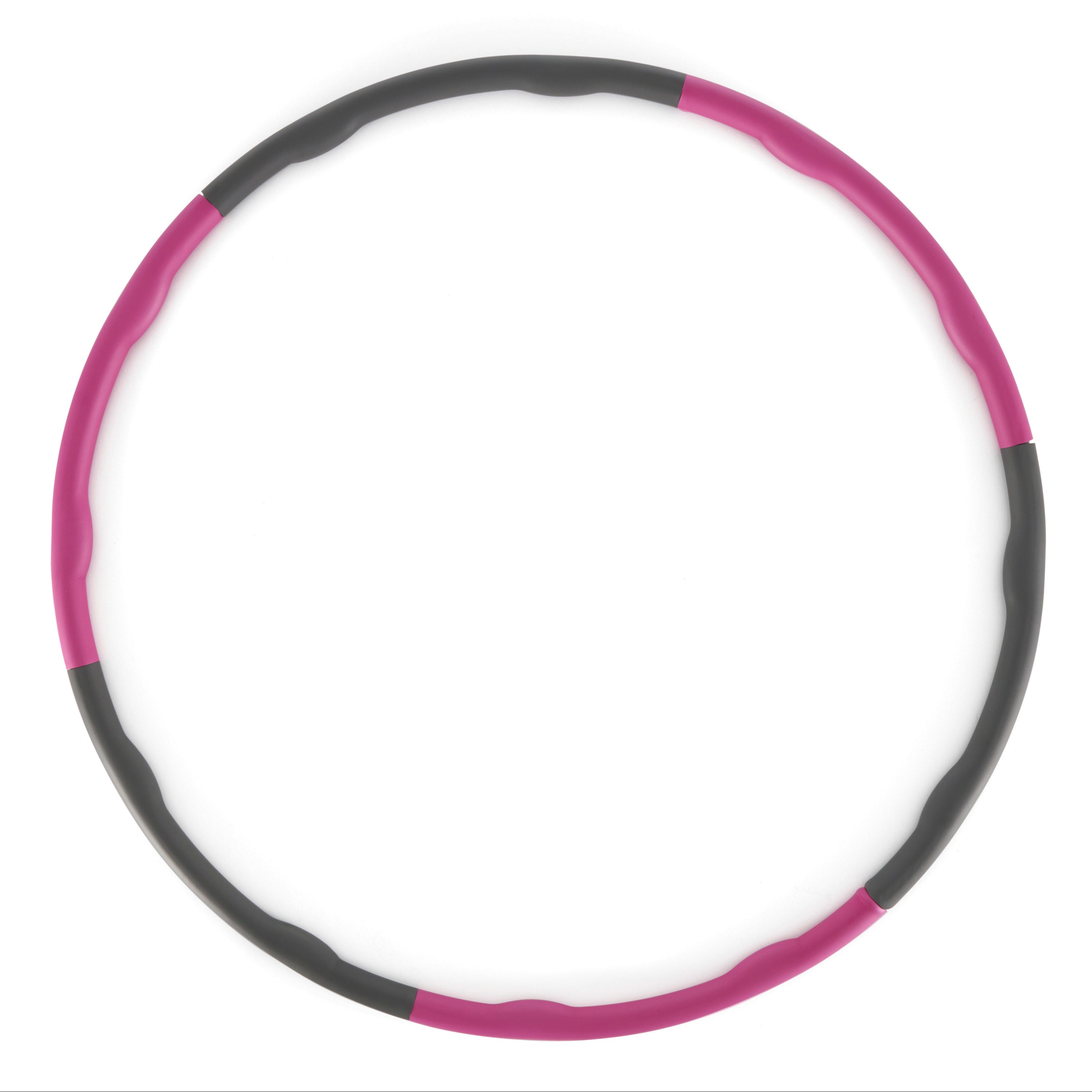 HolaHatha 900G 6 Piece Weighted Fitness Hula Hoop for Home Workouts and Toning - Smart-nests