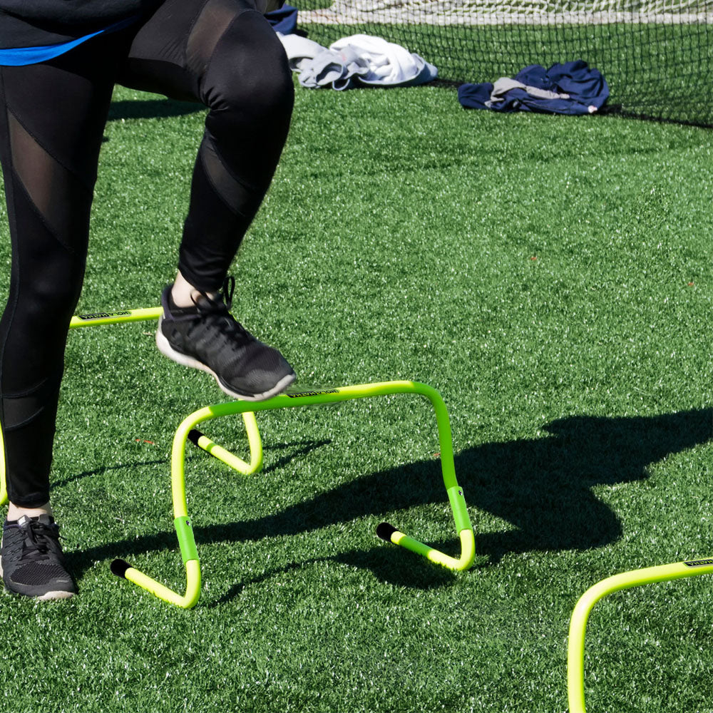 HolaHatha Adjustable Height Speed Training Hurdle for Cardio Fitness Workouts - Smart-nests