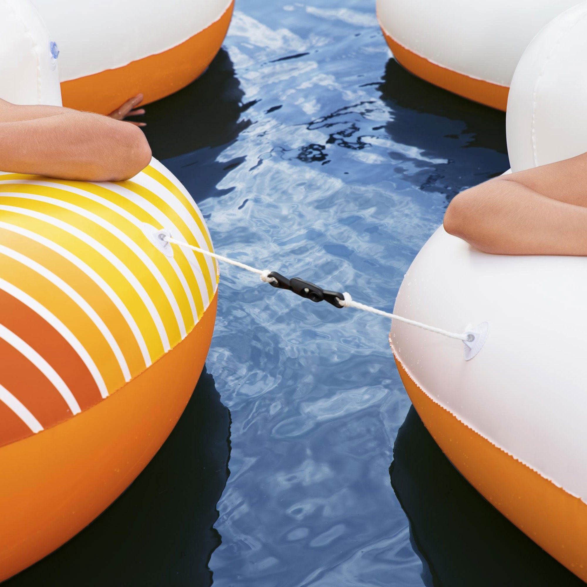 Hydro-Force 43399E Sunkissed Swimming Pool, Lake, River, Beach Inflatable Tube - Smart-nests