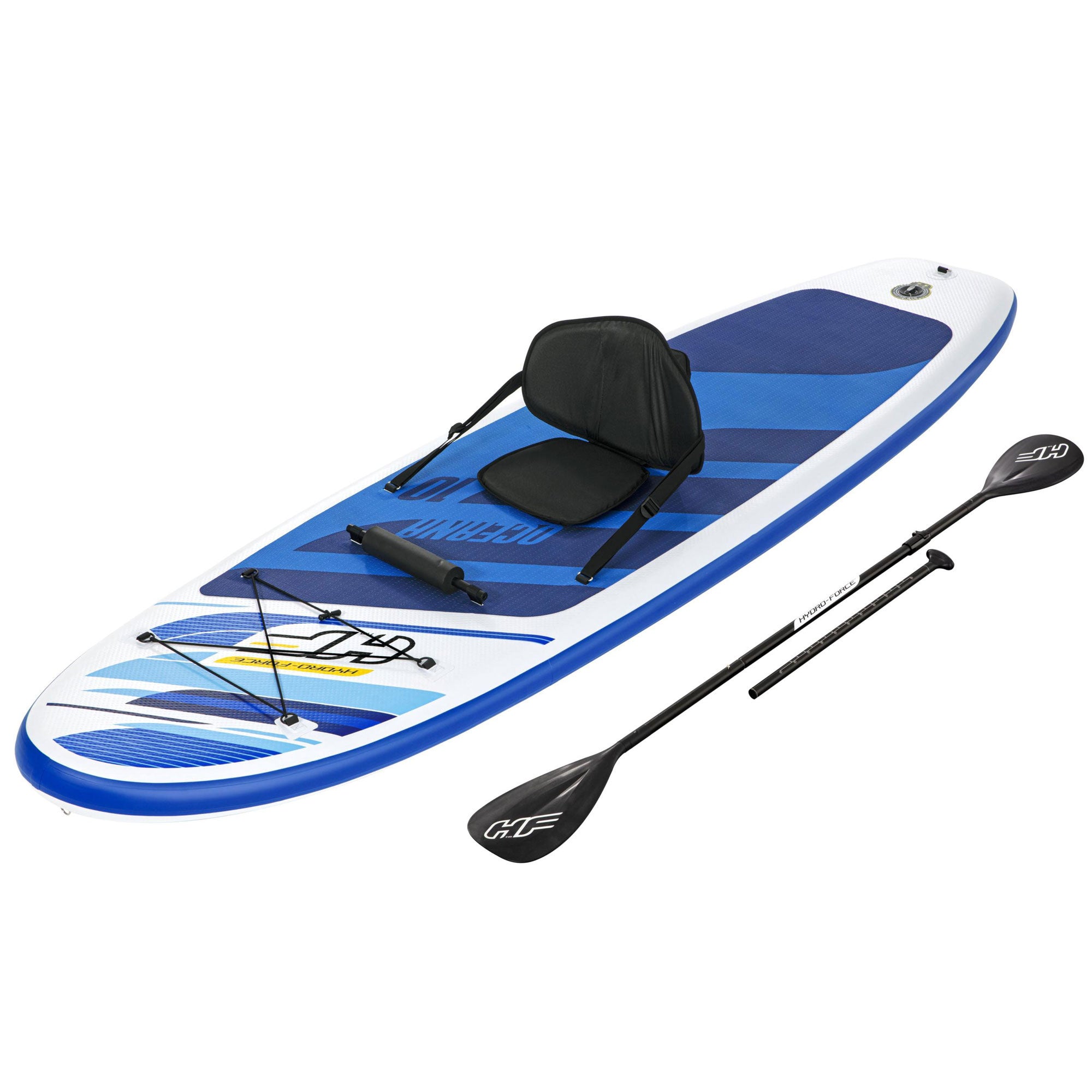 Bestway Hydro-Force Oceana Inflatable Stand-Up Paddle Board and Kayak Water Set - Smart-nests