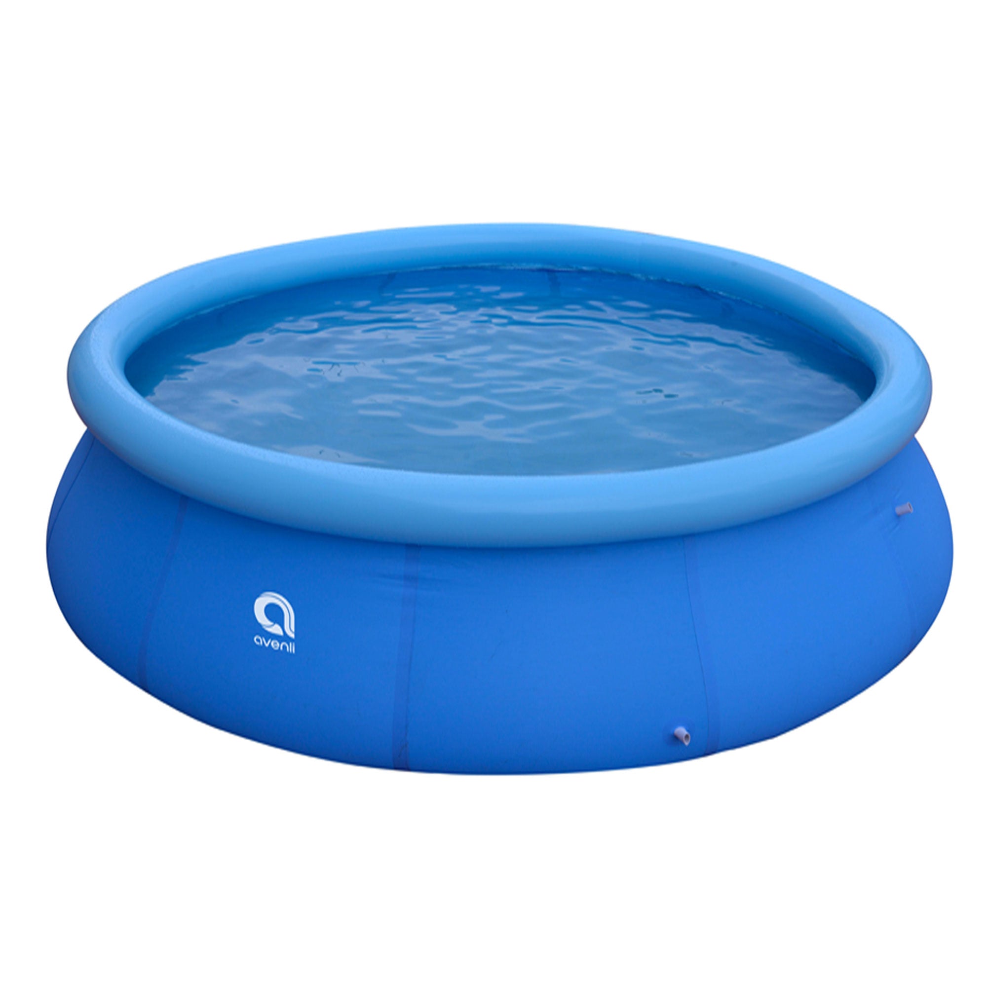 JLeisure 17808 12 Ft x 30" Prompt Set Inflatable Outdoor Backyard Swimming Pool - Smart-nests