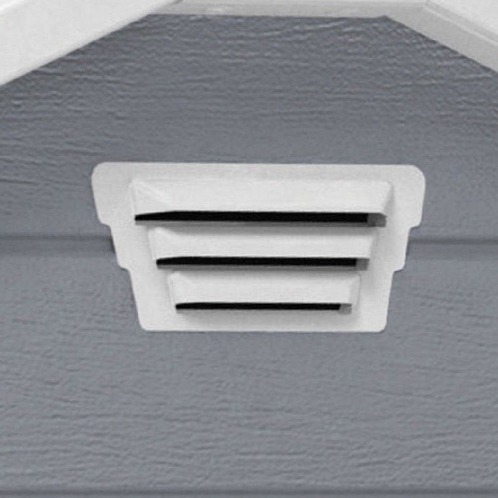 Keter 213413 Manor 6 X 8 Foot Resin All Weather Outdoor Tool Storage Shed, Grey - Smart-nests