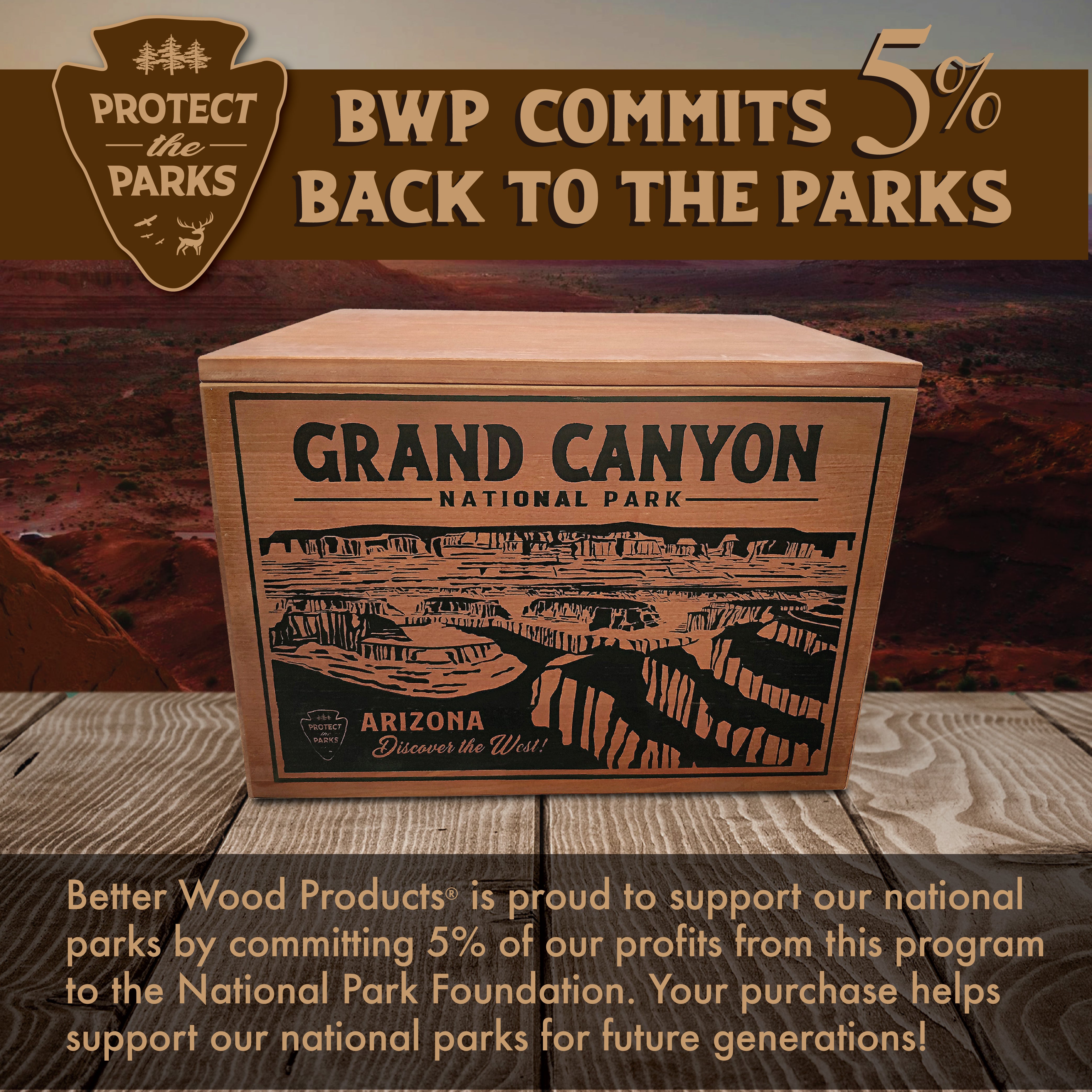 Better Wood Products Protect the Parks Fatwood Firestarter Sticks, Grand Canyon - Smart-nests