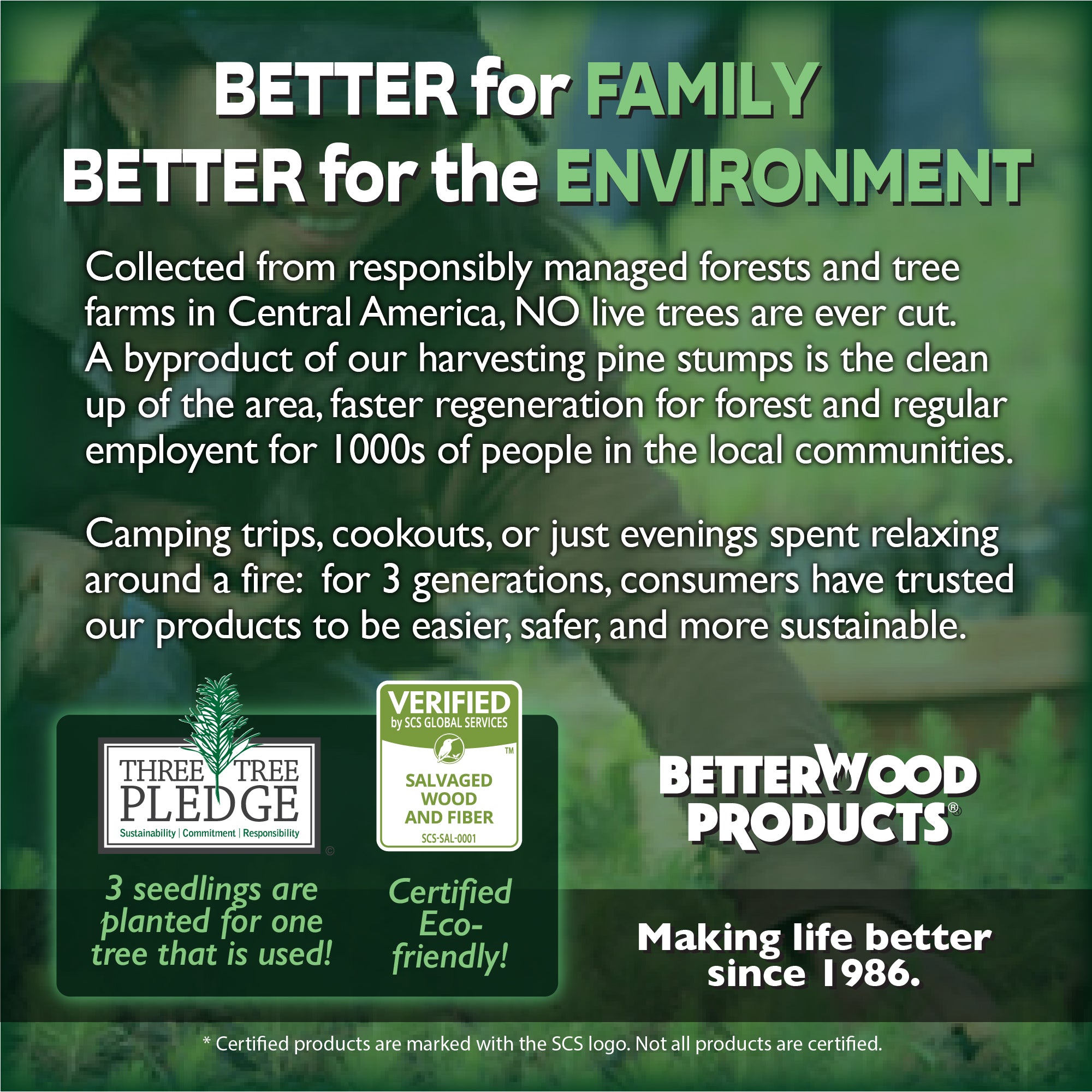Better Wood Products Protect the Park Fatwood Firestarter Sticks, Smoky Mountain - Smart-nests