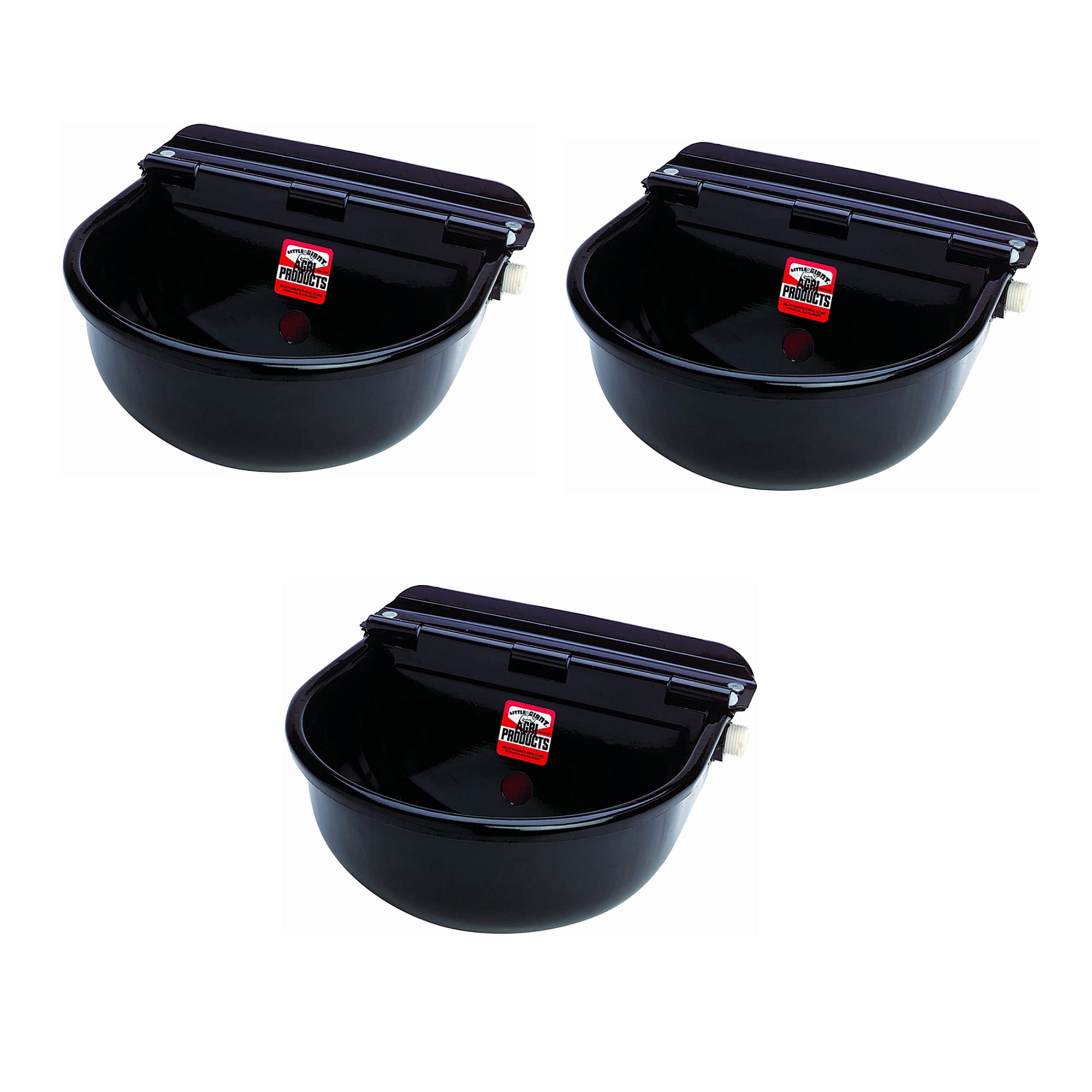 Little Giant Epoxy-Coated Steel All Purpose Automatic Stock Waterer (3 Pack) - Smart-nests