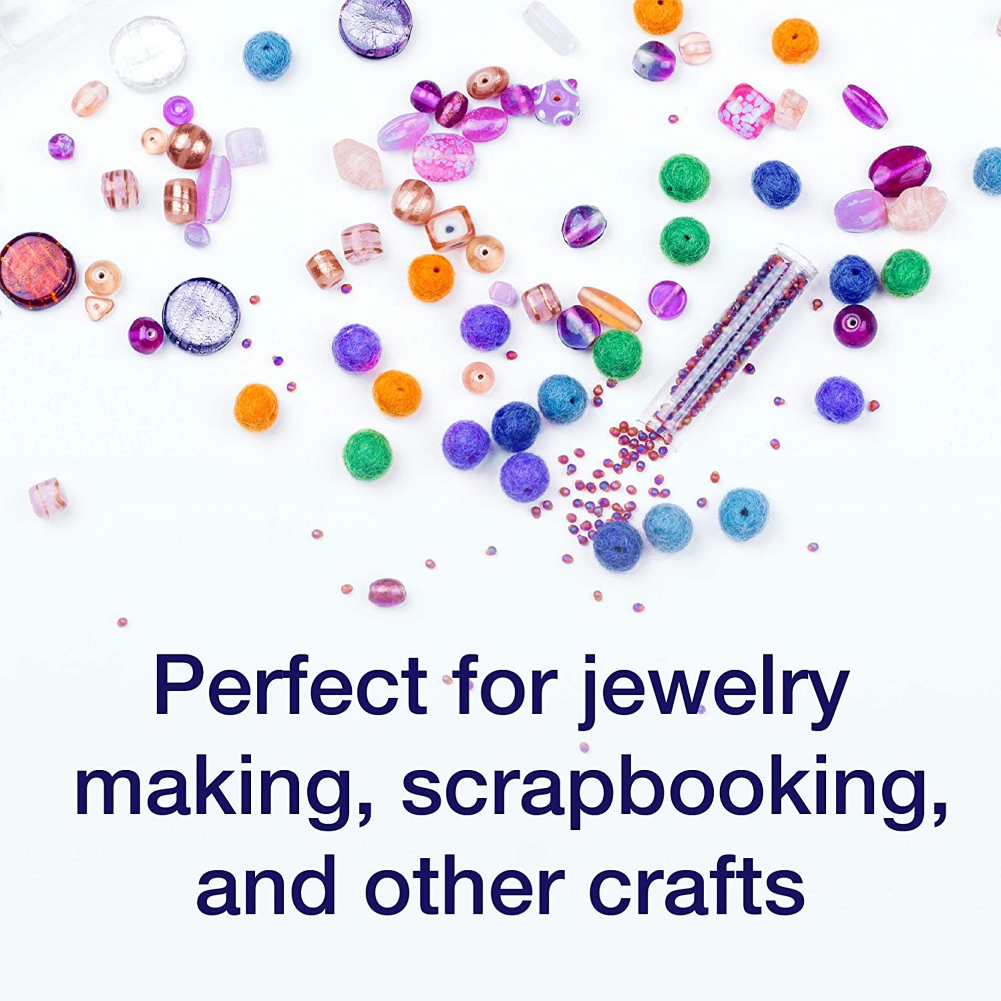 Elizabeth Ward Bead Storage Solutions 82 Piece Tiny Craft Supplies Organizer - Smart-nests