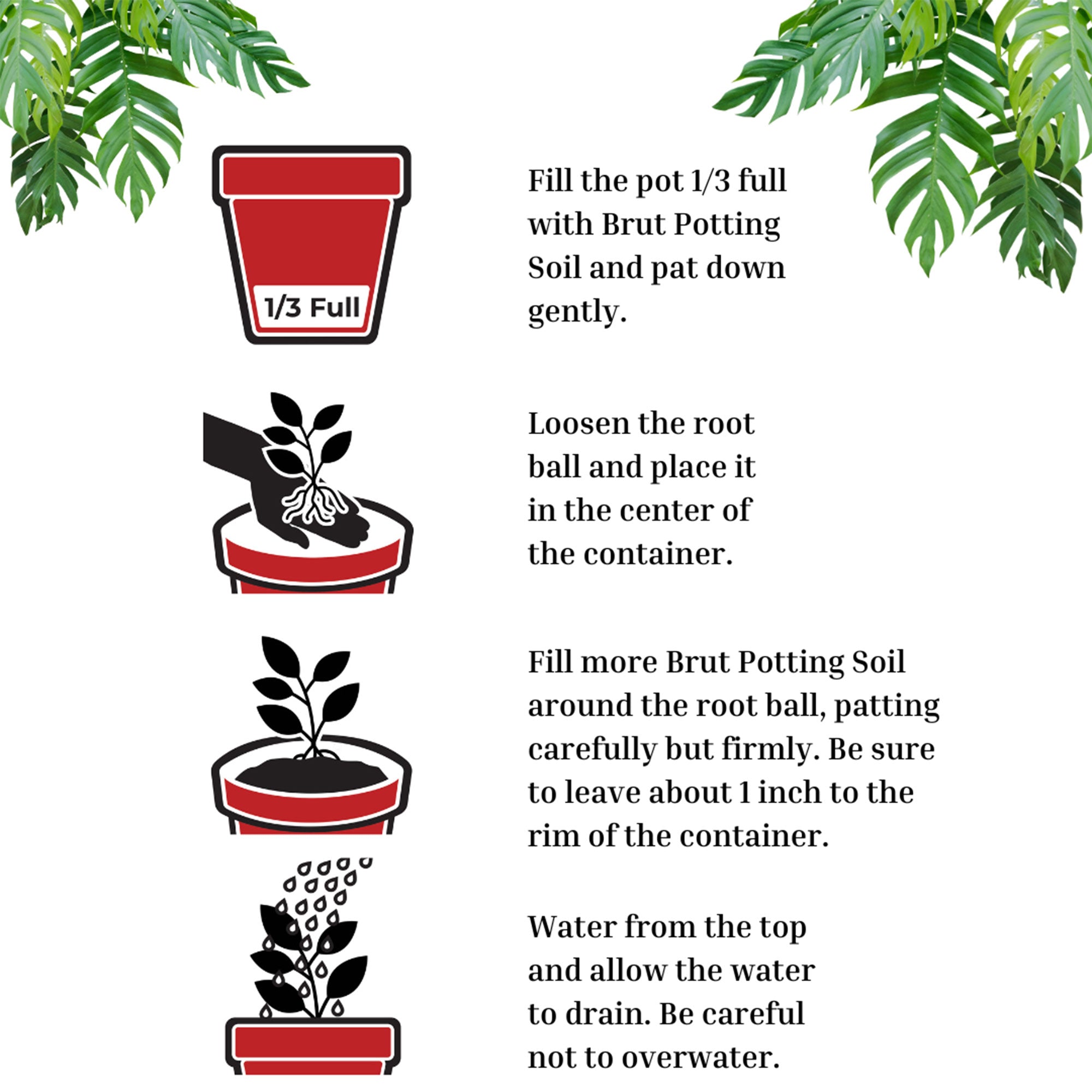 Brut Organic Potting Soil, 1 CF,  Indoor and Outdoor Container Plants - Smart-nests