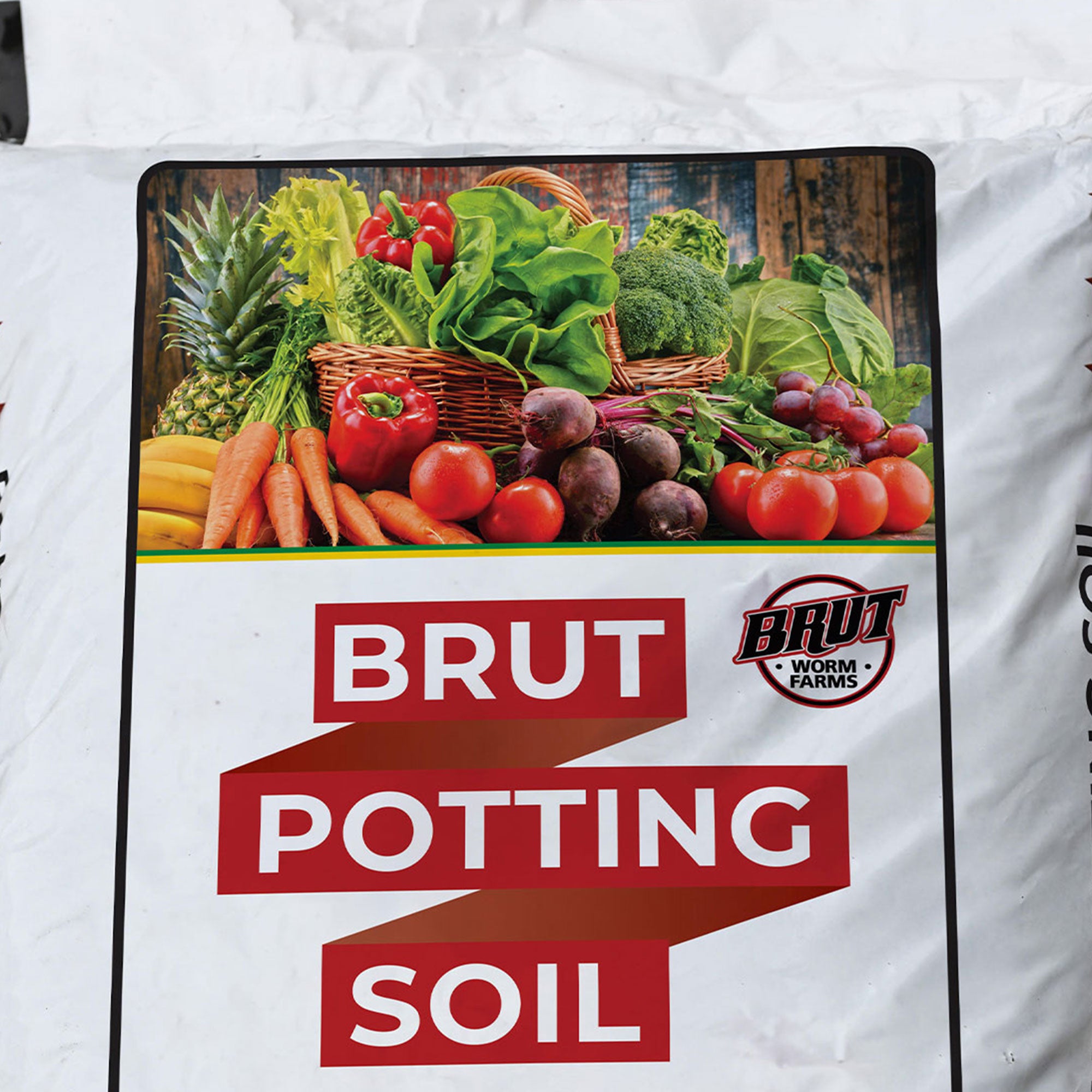 Brut Organic Potting Soil, 1 CF,  Indoor and Outdoor Container Plants - Smart-nests