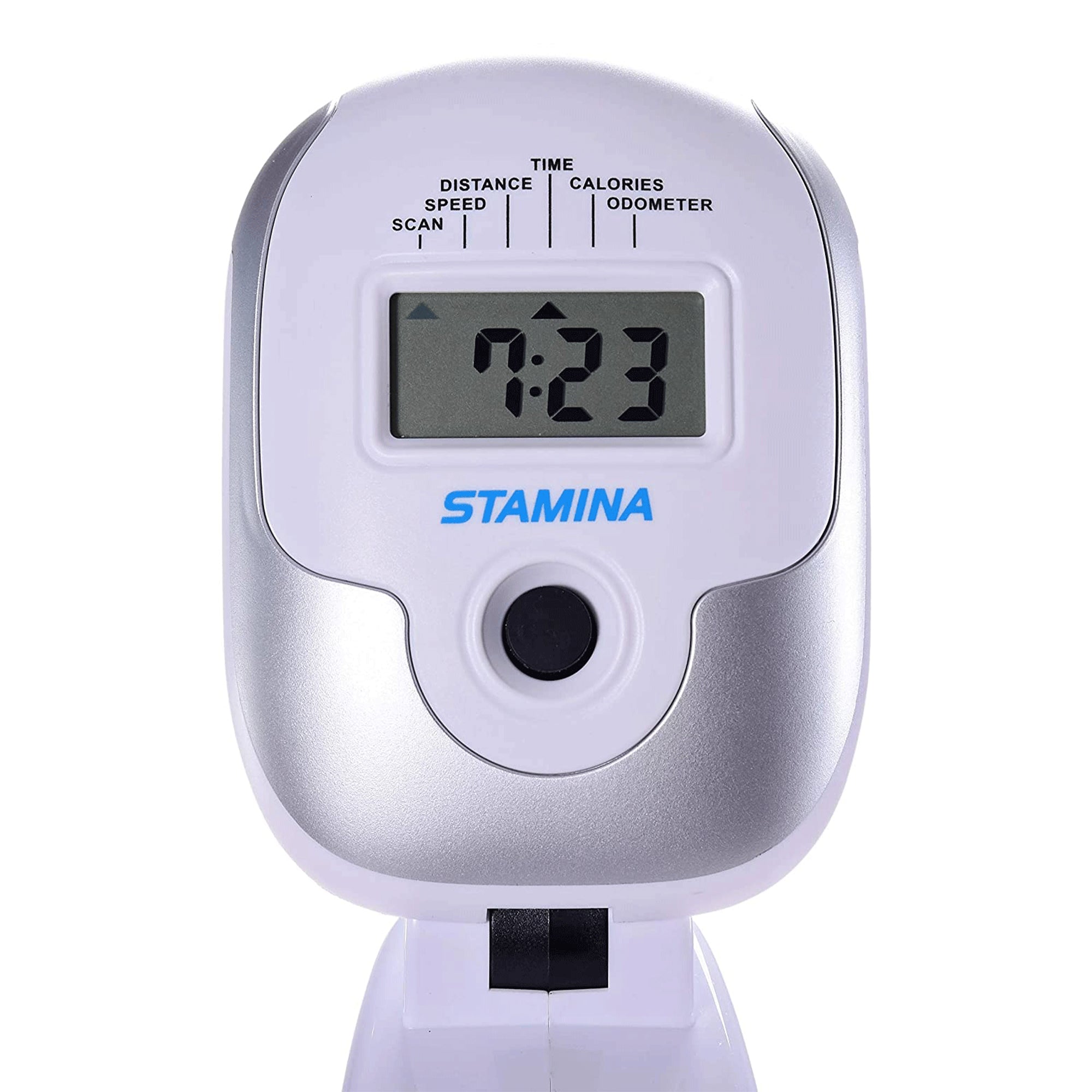 Stamina Upright Seated Indoor Cardio Exercise Bike w/ Upper Body Exerciser, Gray - Smart-nests