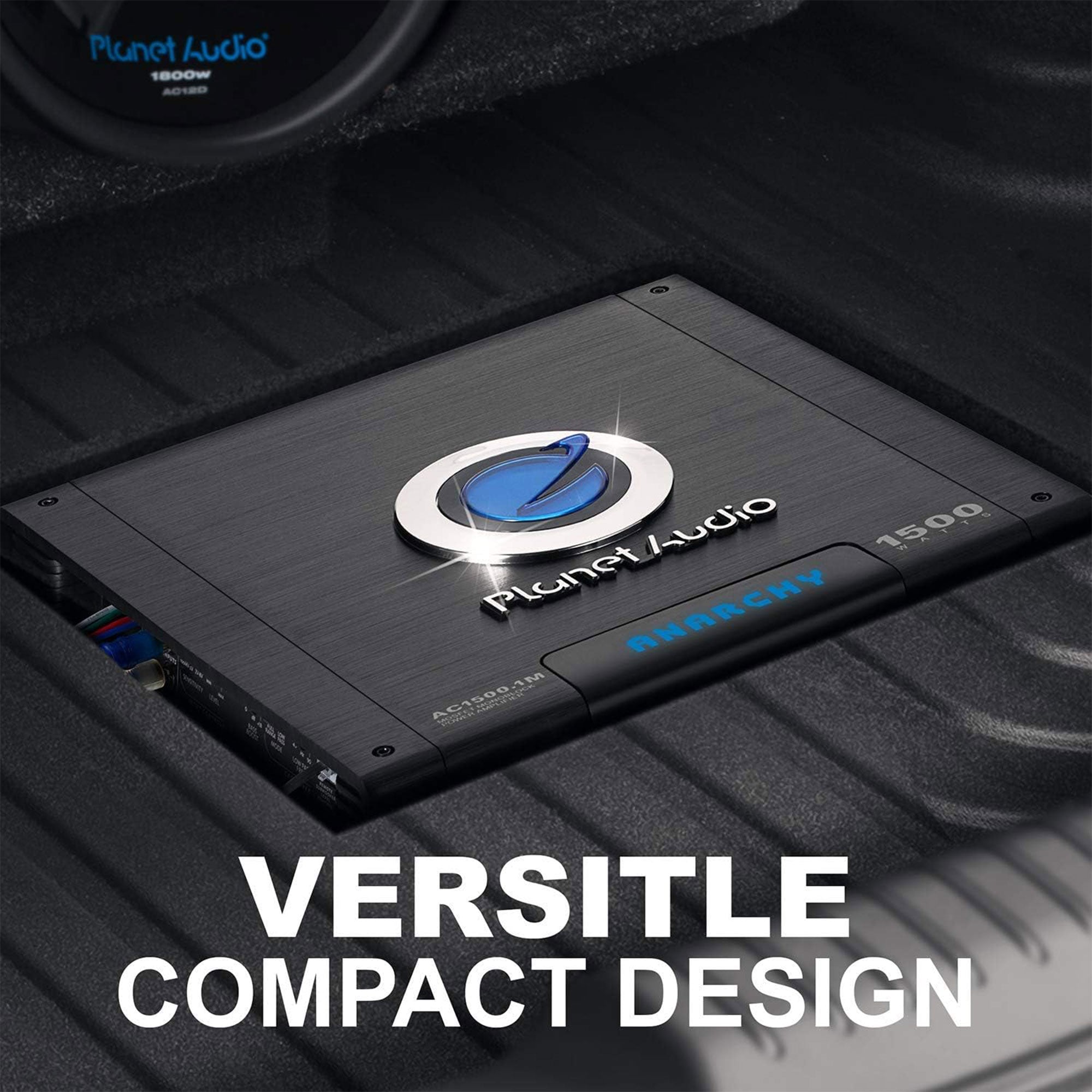 Planet Audio AC15001M 1500 Watt Monoblock A/B Car Audio Amplifier with Remote - Smart-nests