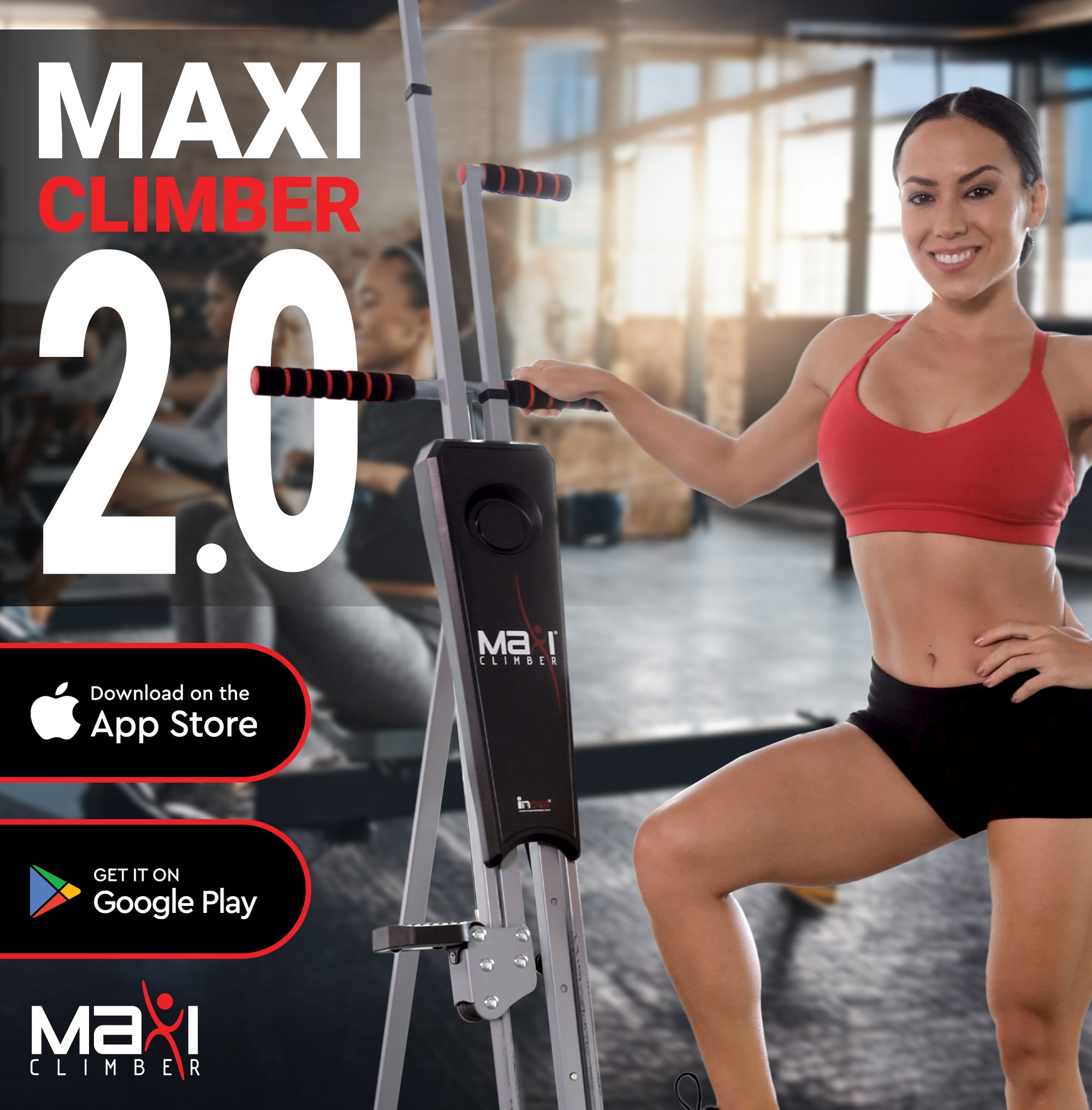 MaxiClimber Vertical Climber Exercise Machine, Home Gym Total Body Equipment - Smart-nests