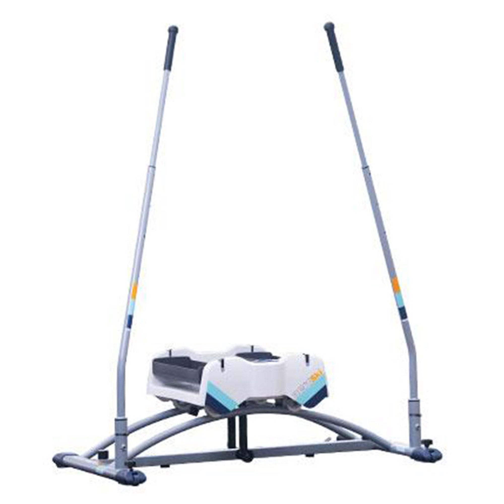 Aeroski 2.0 Ski Fitness Workout Machine with Recoil Spring Resistance, Gray - Smart-nests