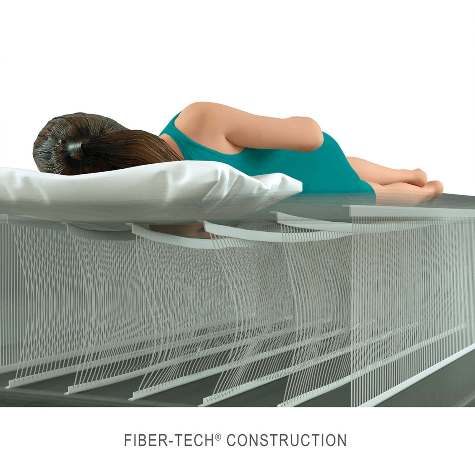 Intex TruAire Luxury Queen Air Mattress Airbed w/ Lumbar Support & Built in Pump - Smart-nests