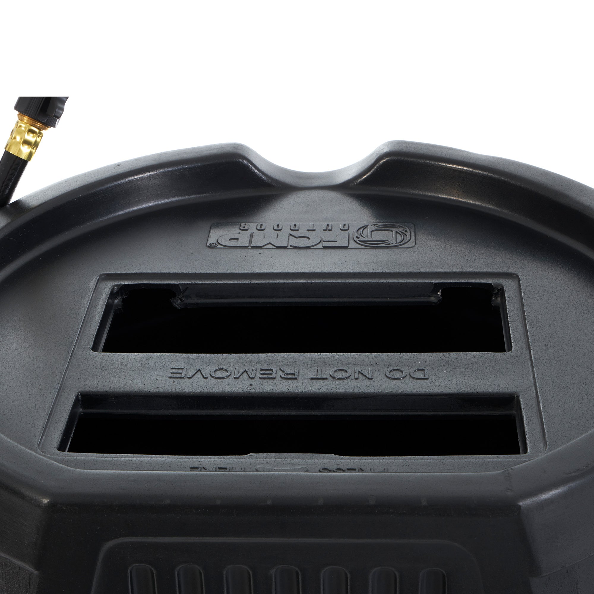 FCMP Outdoor RC45 45 Gallon Outdoor Rain Water Catcher Barrel Container, Black - Smart-nests