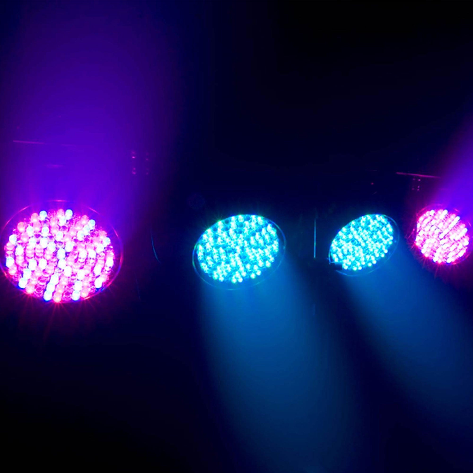 CHAUVET 4 BAR 4BAR DMX LED Stage Wash Light System w/ Case, Foot Switch & Tripod - Smart-nests