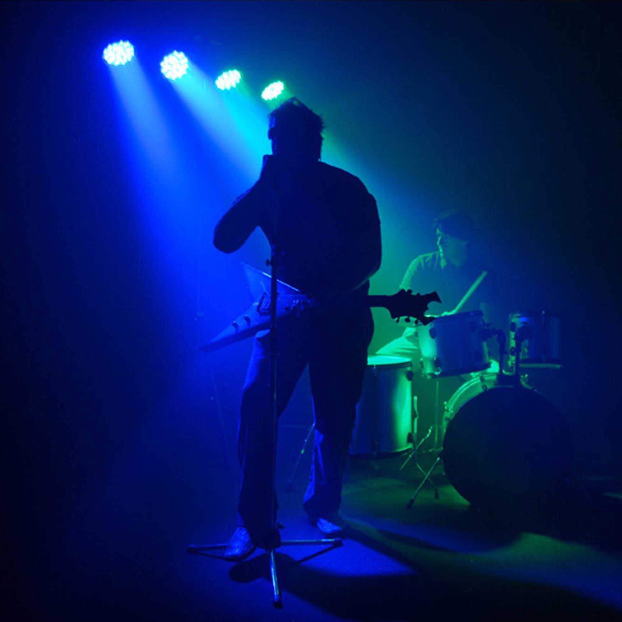 CHAUVET 4 BAR 4BAR DMX LED Stage Wash Light System w/ Case, Foot Switch & Tripod - Smart-nests