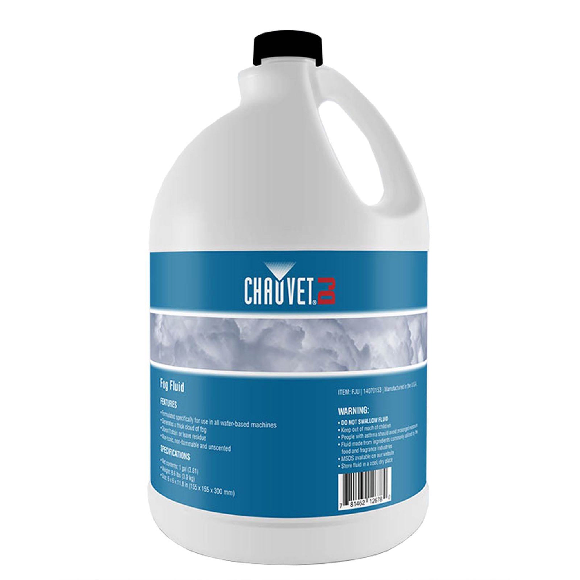 Chauvet DJ 1 Gallon of Water Based Unscented Fog Machine Juice, (4 Pack) - Smart-nests