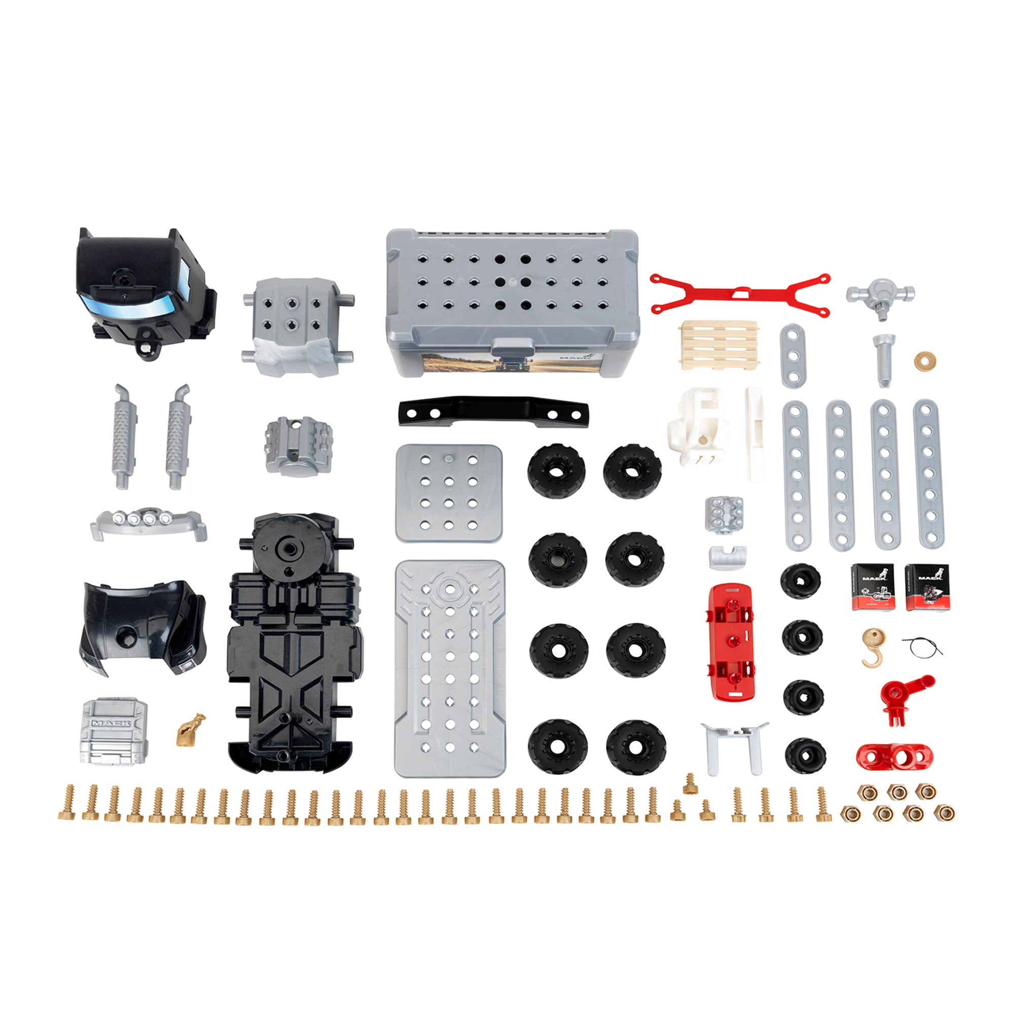 Theo Klein 89 Piece MACK Truck Semi 4 in 1 Tool Set Building Toy for Ages 3 & Up - Smart-nests