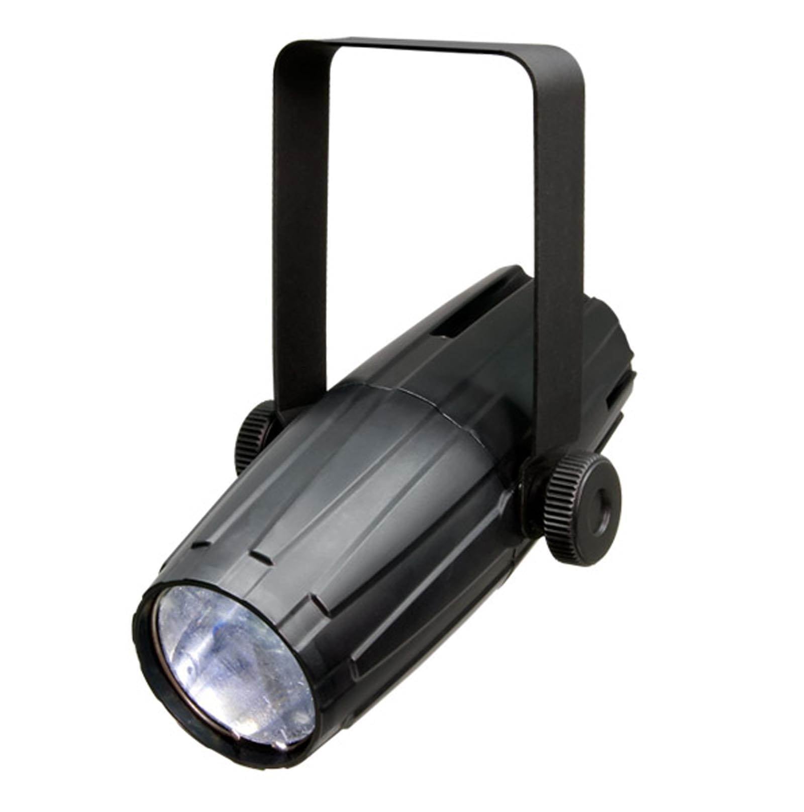 (2) CHAUVET LED PINSPOT 2 High-Power 3W DJ Mirror Ball Spotlights w/RGB Gels - Smart-nests