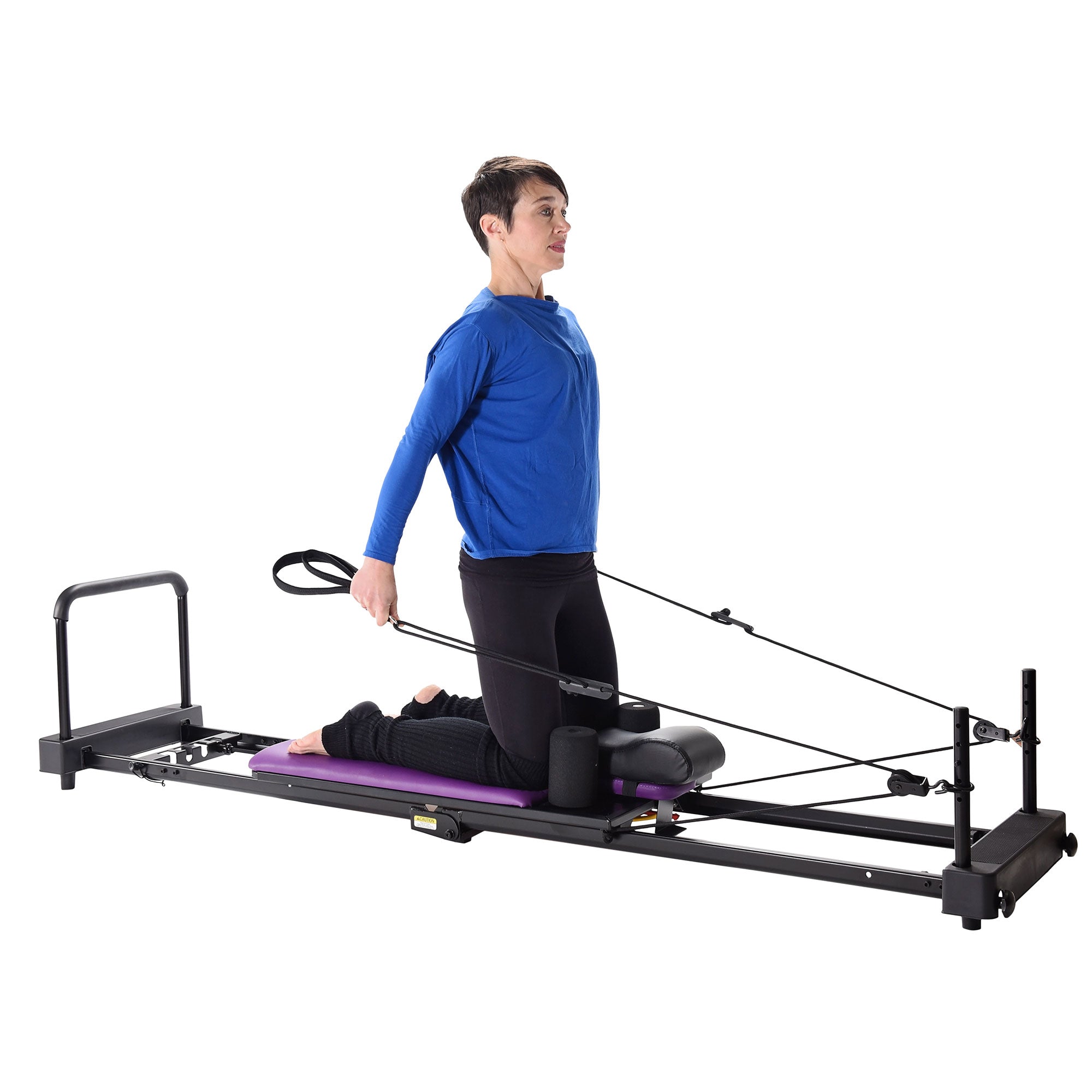 Stamina 55-4379 AeroPilates Reformer Plus Whole Body Resistance Workout System - Smart-nests