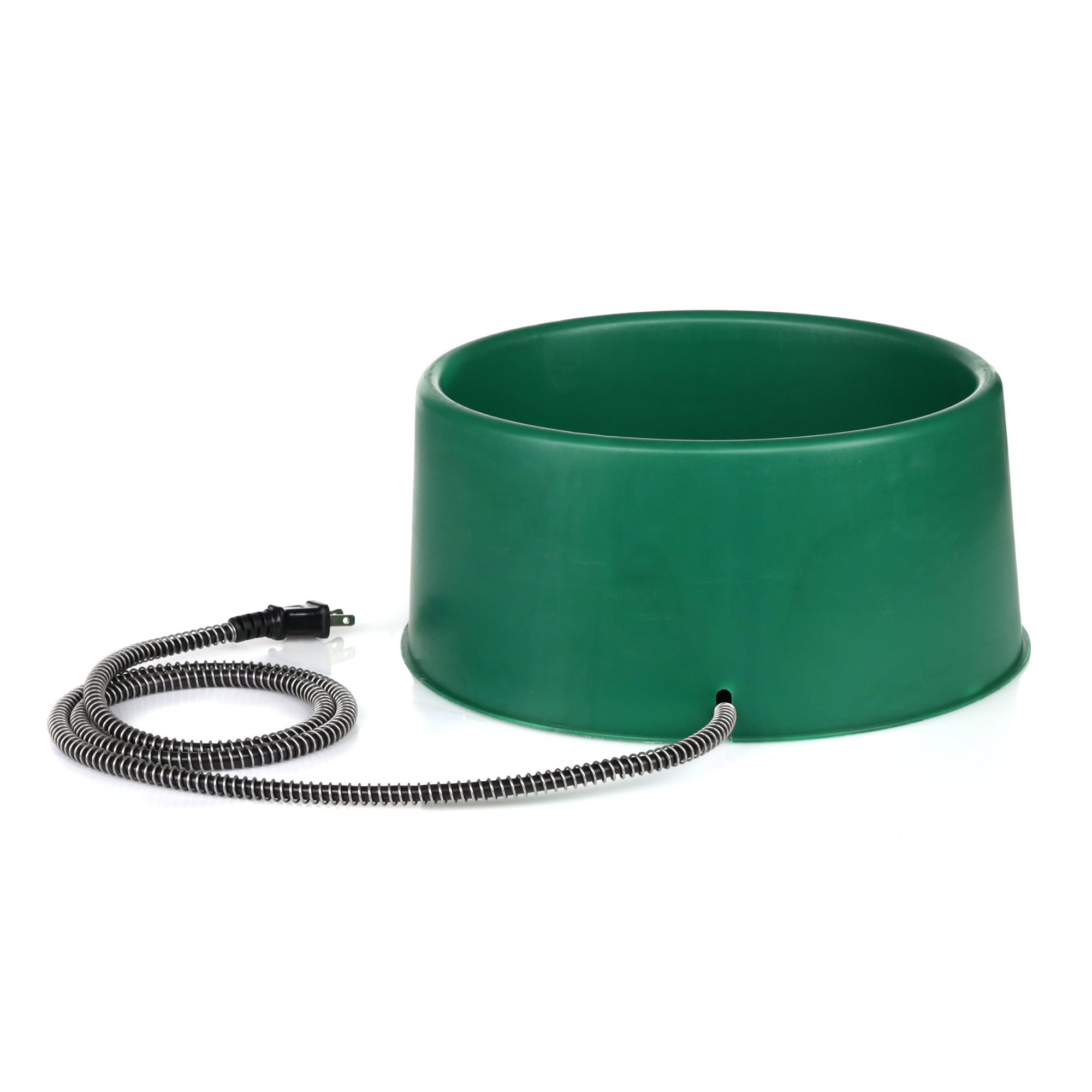 Farm Innovators P-60 1.5 Gallon Electric Heated Pet Water Bowl, 60 Watt, Green - Smart-nests