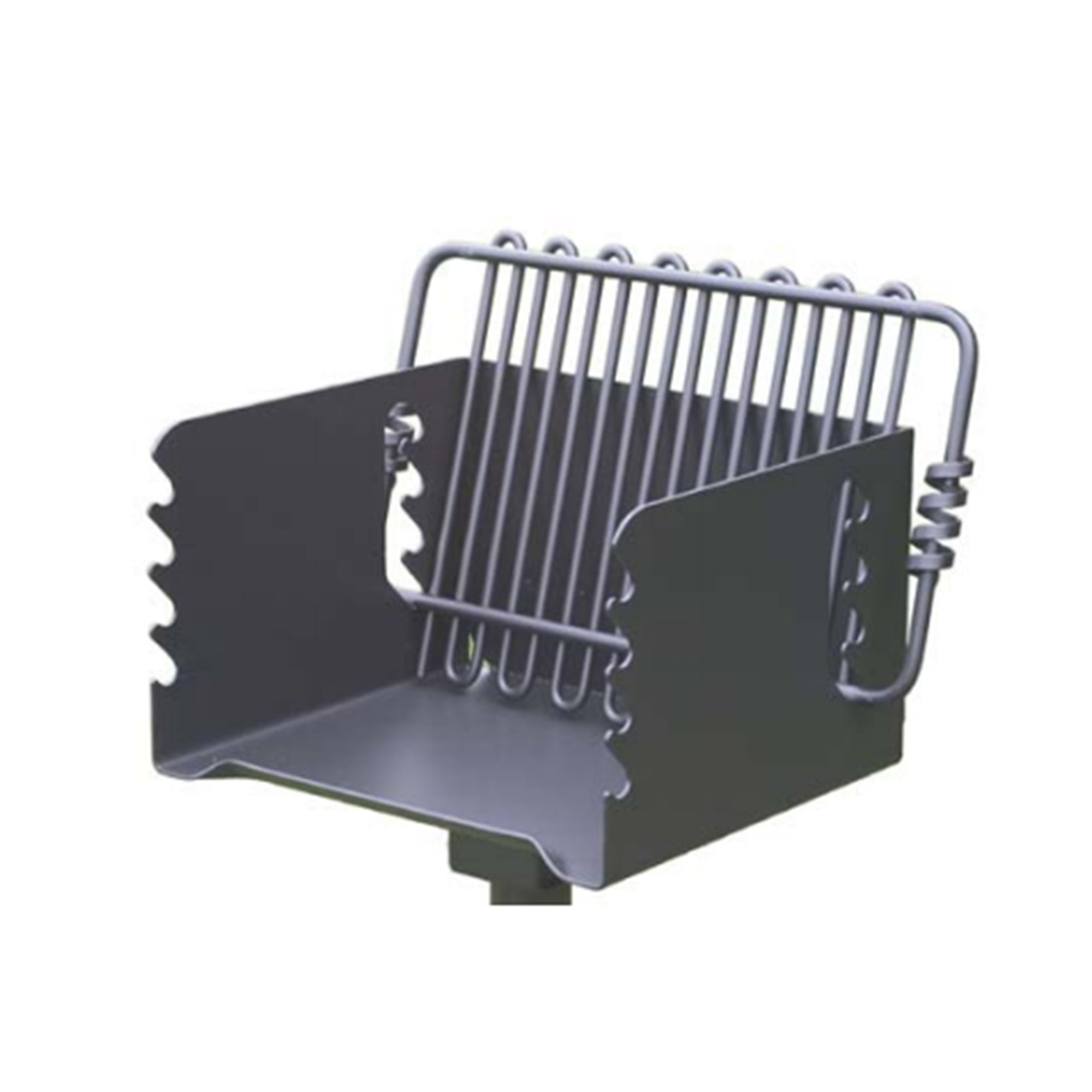 Pilot Rock CBP-135 Park Style Outdoor Camping BBQ Charcoal Grill with Swivel - Smart-nests