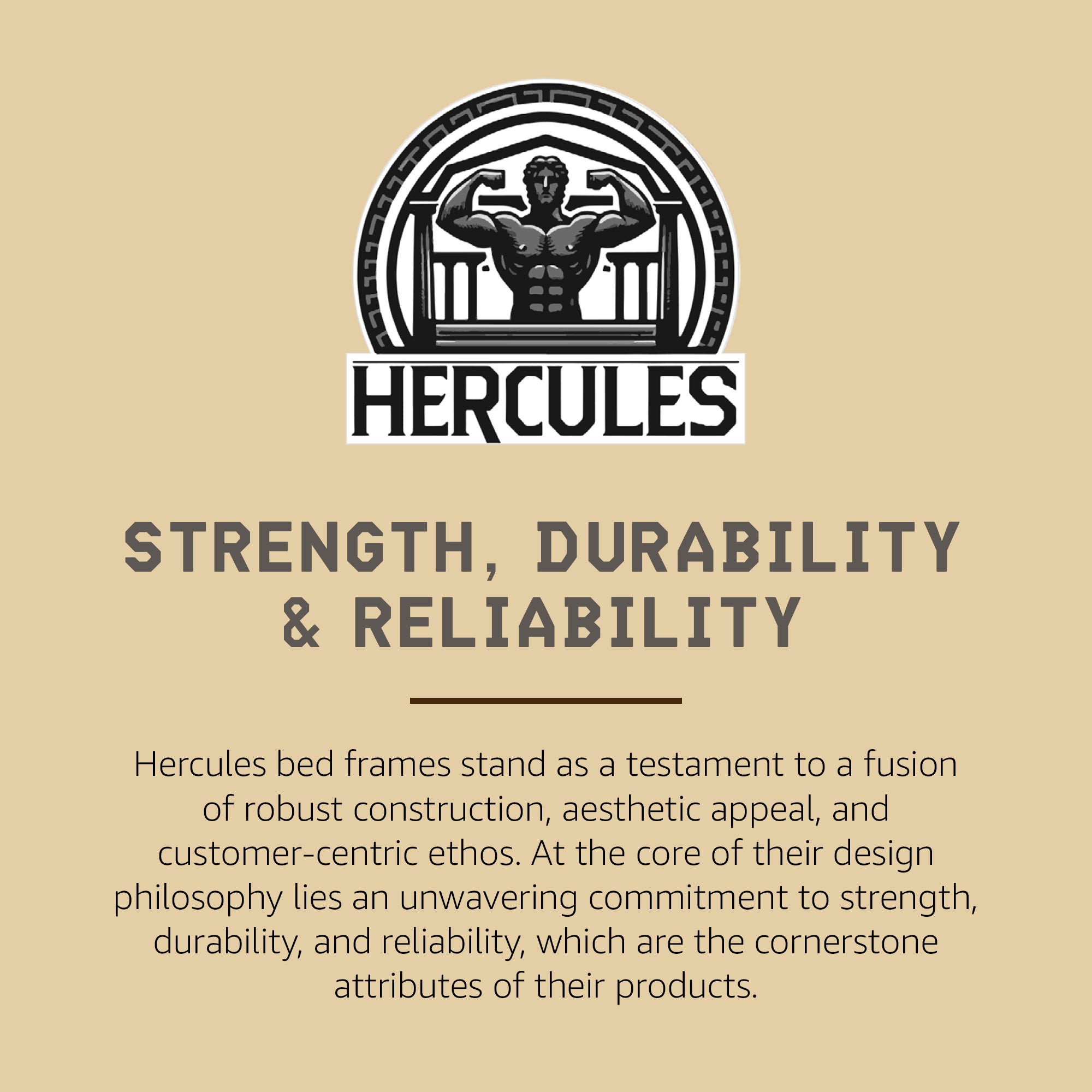 Hercules 4 Inch Low Profile Foundation Mattress Box Spring Replacement, King - Smart-nests