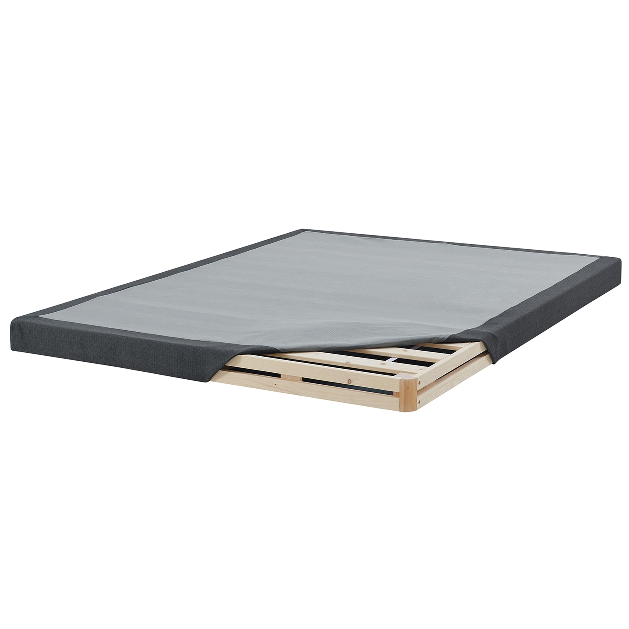 Hercules 4 Inch Low Profile Foundation Mattress Box Spring Replacement, King - Smart-nests