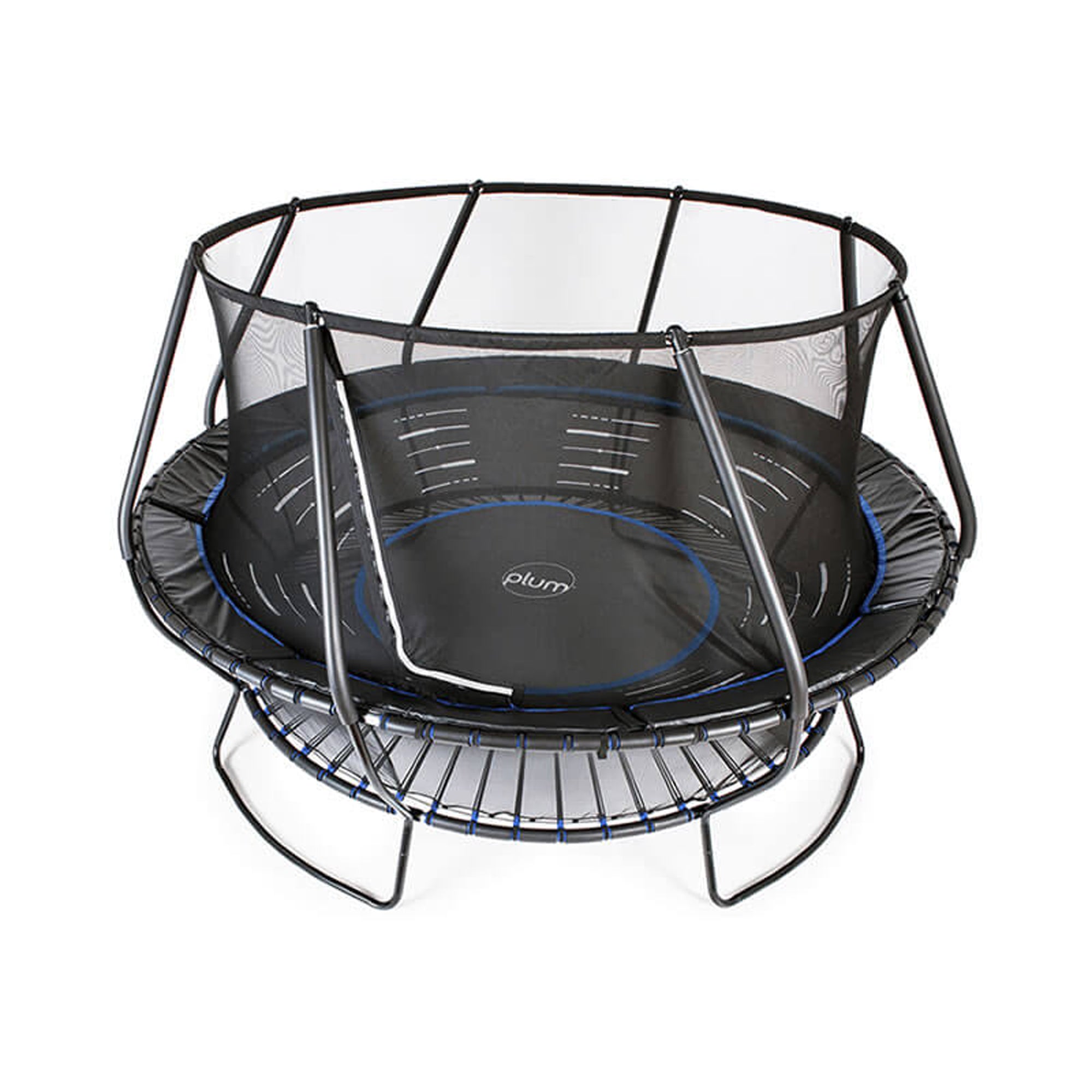 Plum 30380 Curved Bowl Design Freebound Extra Large 13.6 Foot Circular Trampoline - Smart-nests