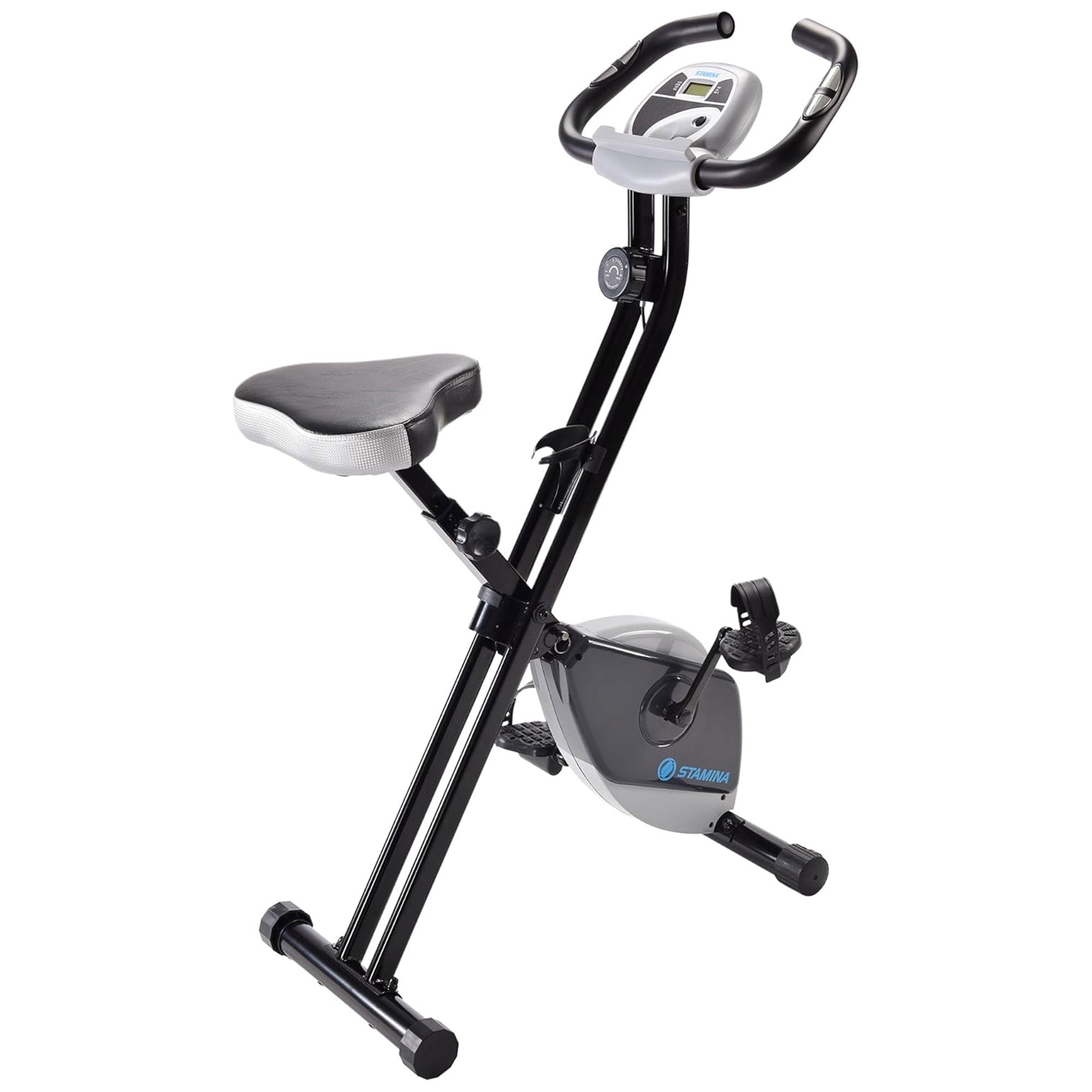 Stamina Products 15-0812 Folding LCD Exercise Bike With Guided Online Workouts