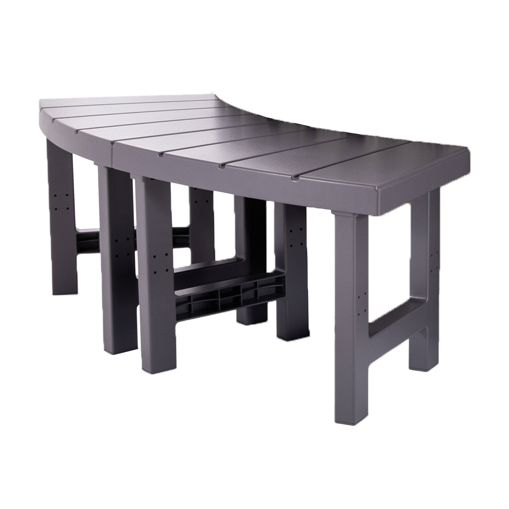 Intex 28514E 2 Medium PureSpa Accessories Benches, Compatible w/ 4 Person Spas - Smart-nests