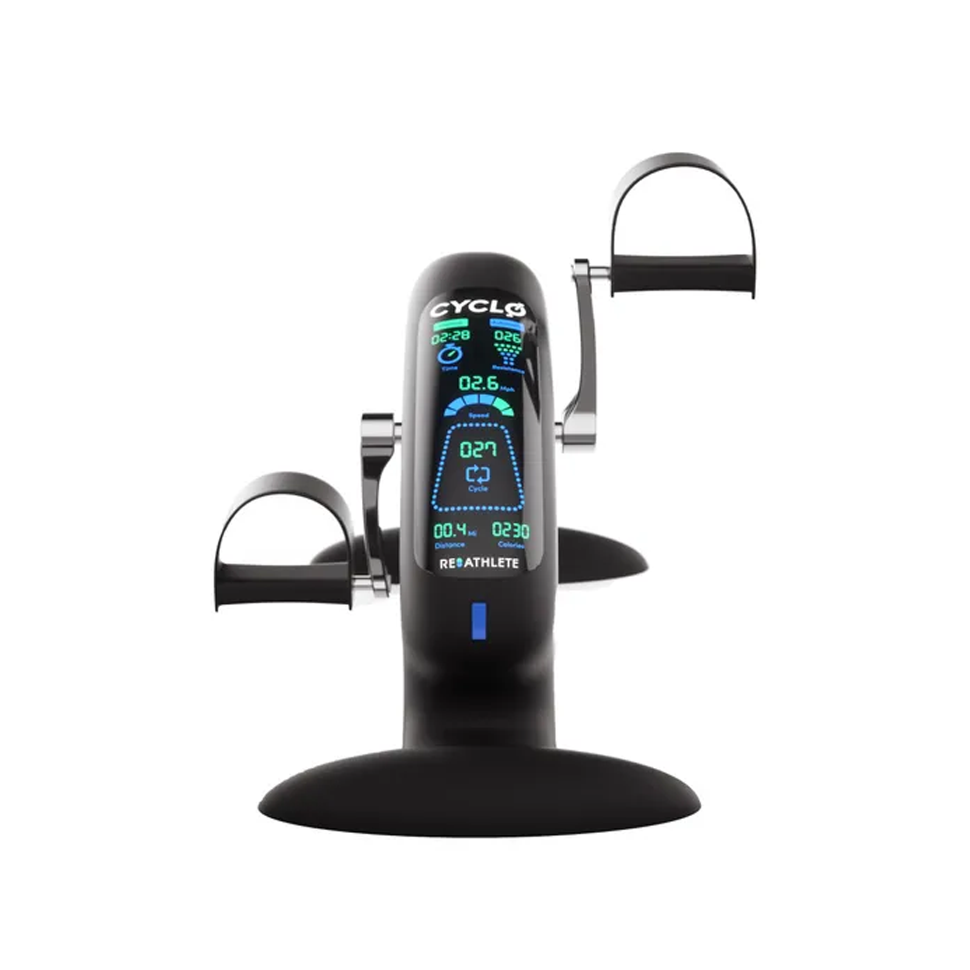 REATHLETE CYCLO Compact Electric Pedal Exerciser for Training and Rehabilitation - Smart-nests