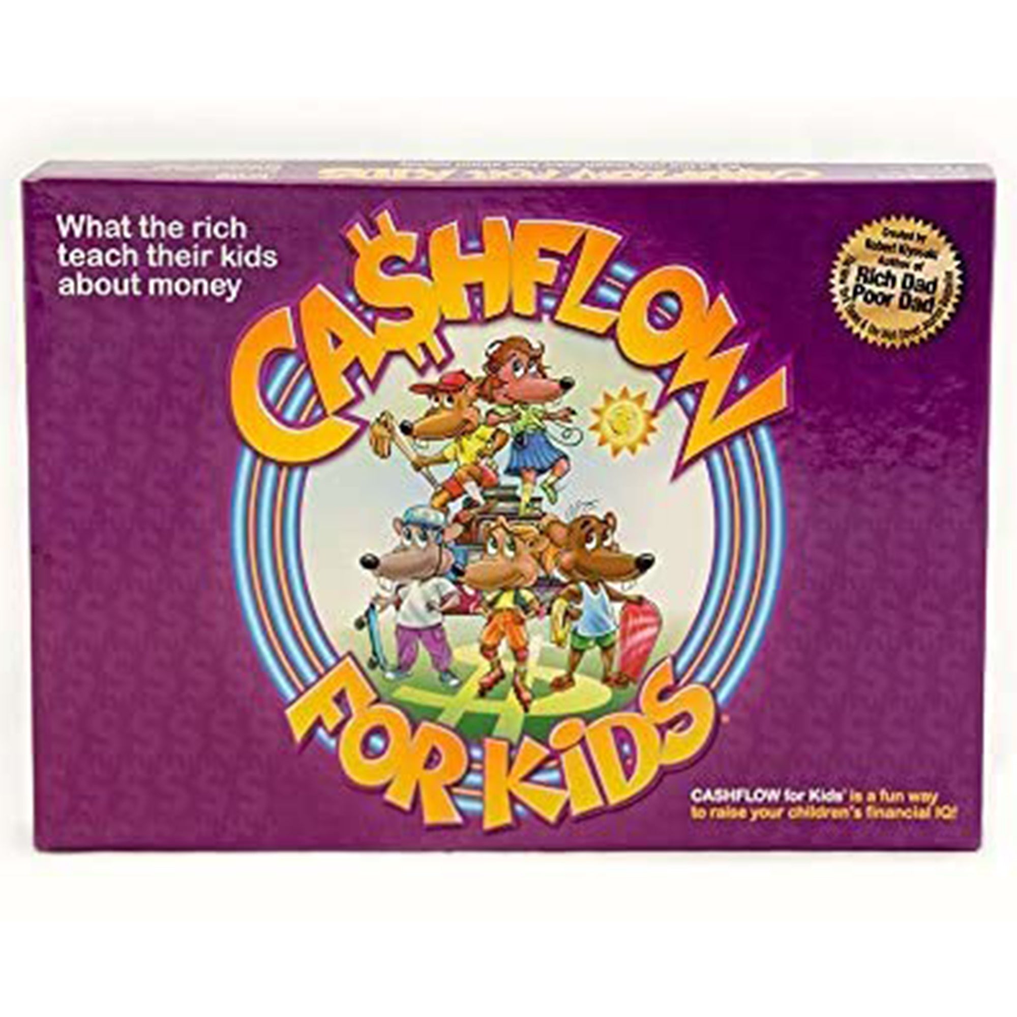 Rich Dad CASHFLOW for Kids, Educational Board Game for Ages 6 and UP - Smart-nests